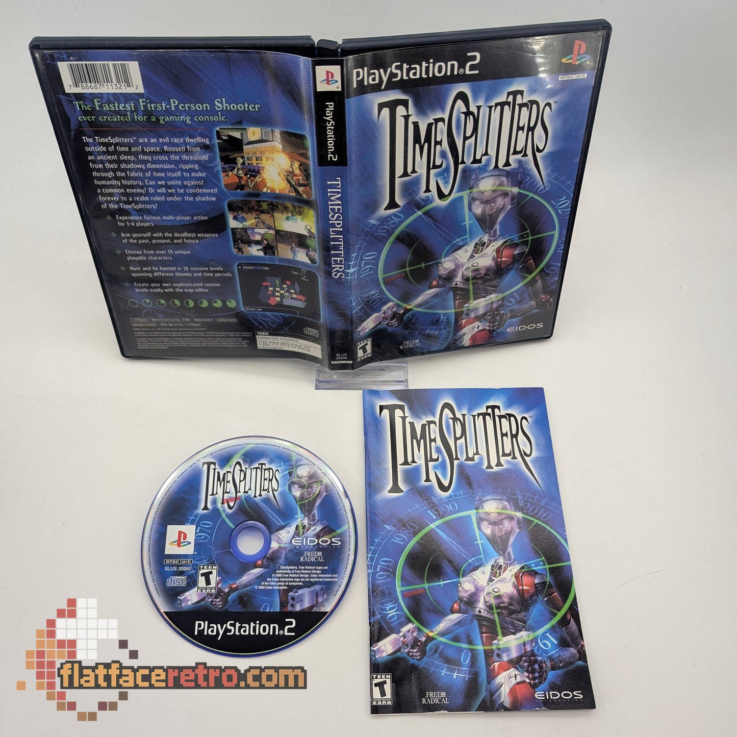 Time Splitters - Sony PlayStation 2 - Complete
