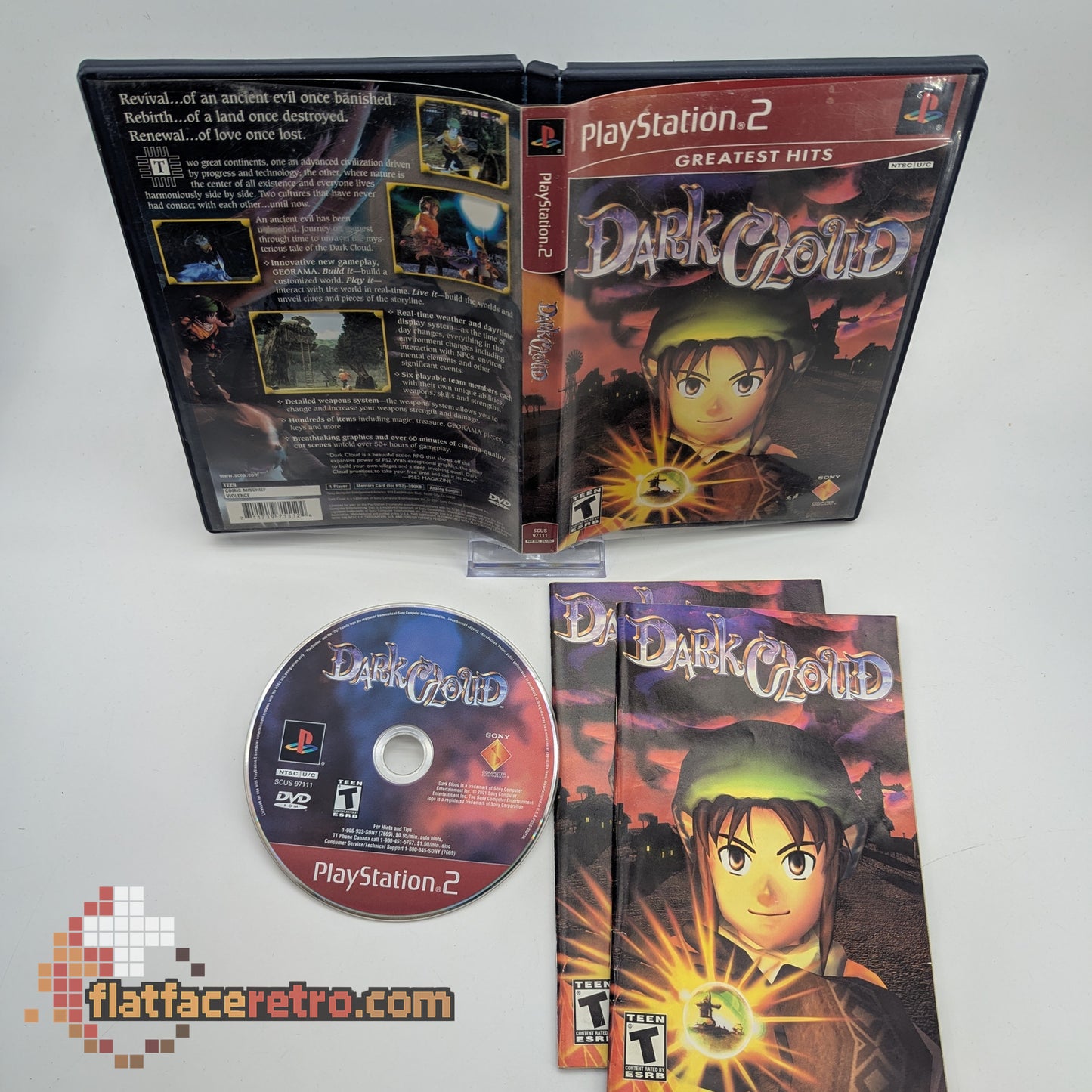 Dark Cloud [Greatest Hits] - Sony PlayStation 2 - Complete