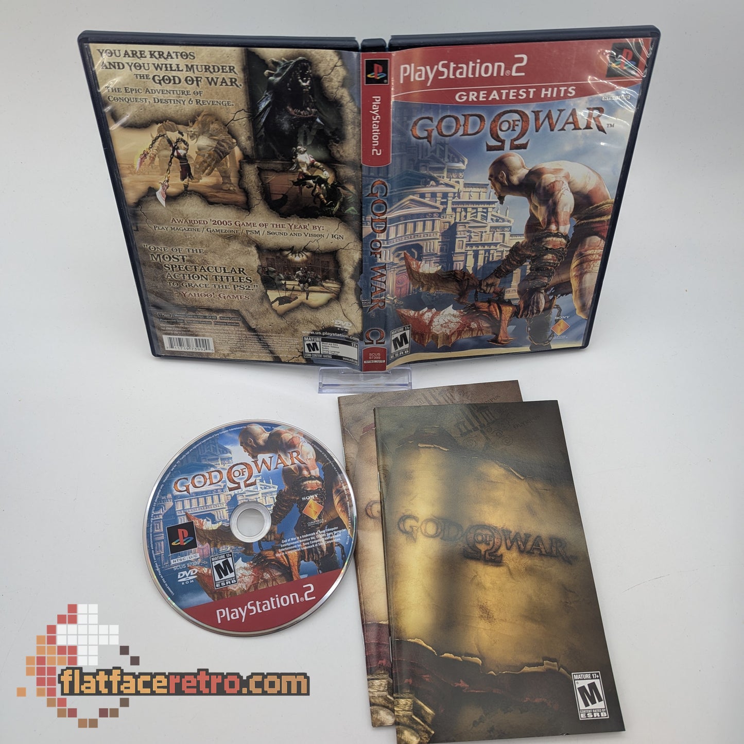 God of War [Greatest Hits] - Sony PlayStation 2 - Complete