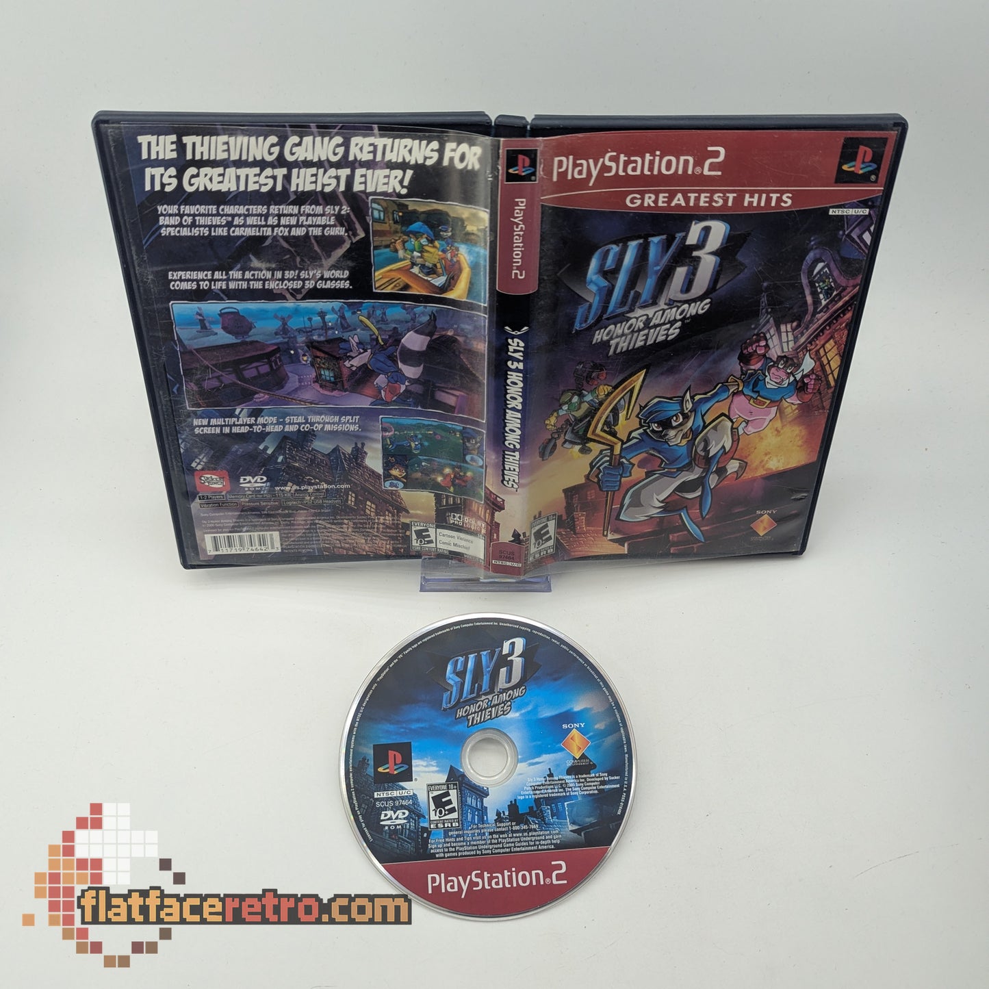 Sly 3 Honor Among Thieves [Greatest Hits] - Sony PlayStation 2 - Game and Box Only