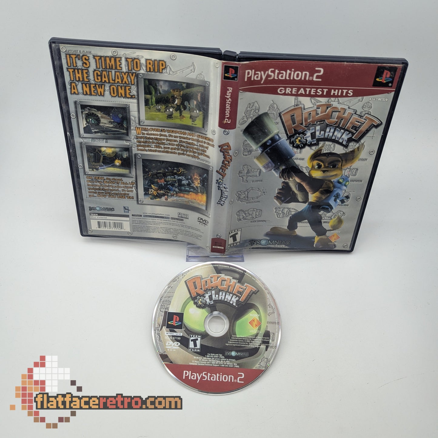 Ratchet & Clank [Greatest Hits] - Sony PlayStation 2 - Game and Box Only