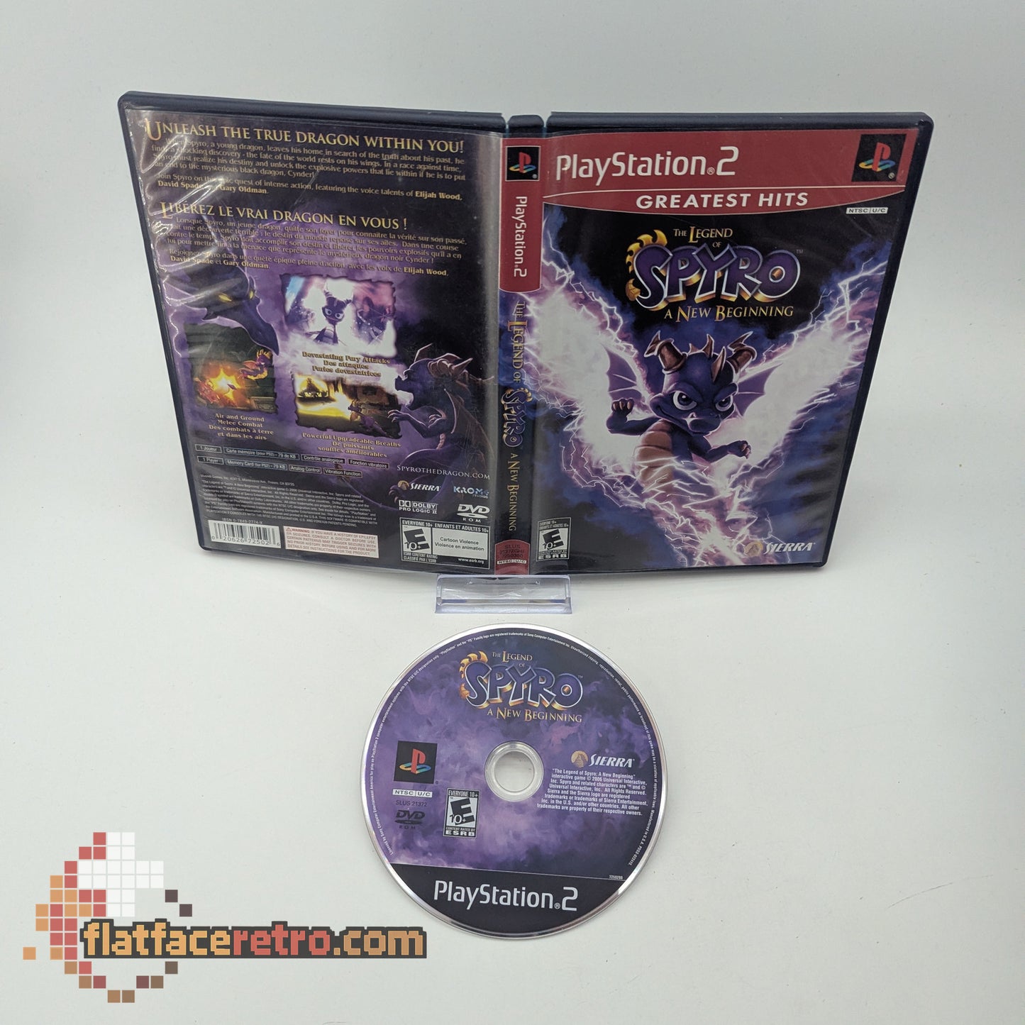 Legend of Spyro A New Beginning [Greatest Hits] - Sony PlayStation 2 - Game and Box Only