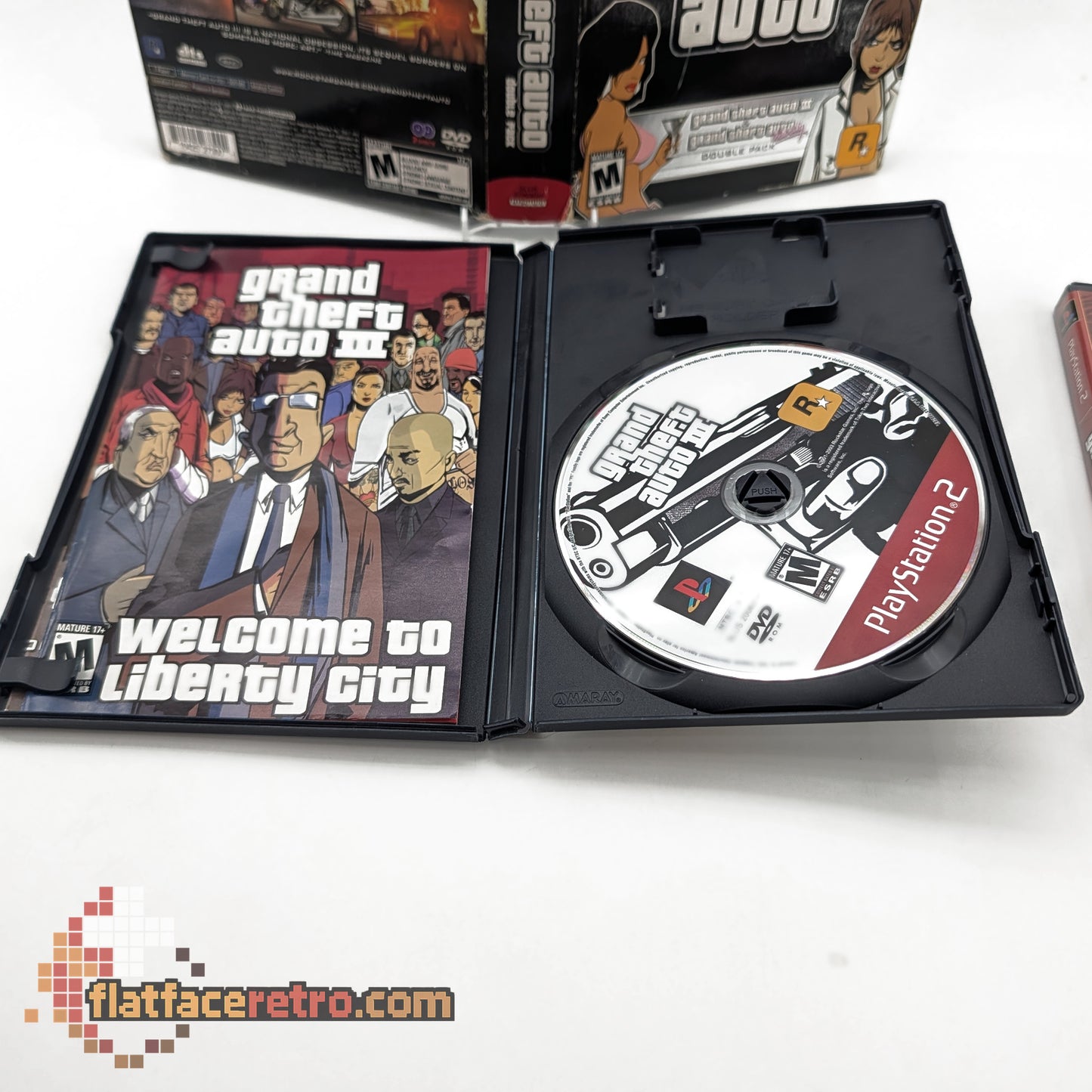 Grand Theft Auto Double Pack - Sony PlayStation 2 - Complete