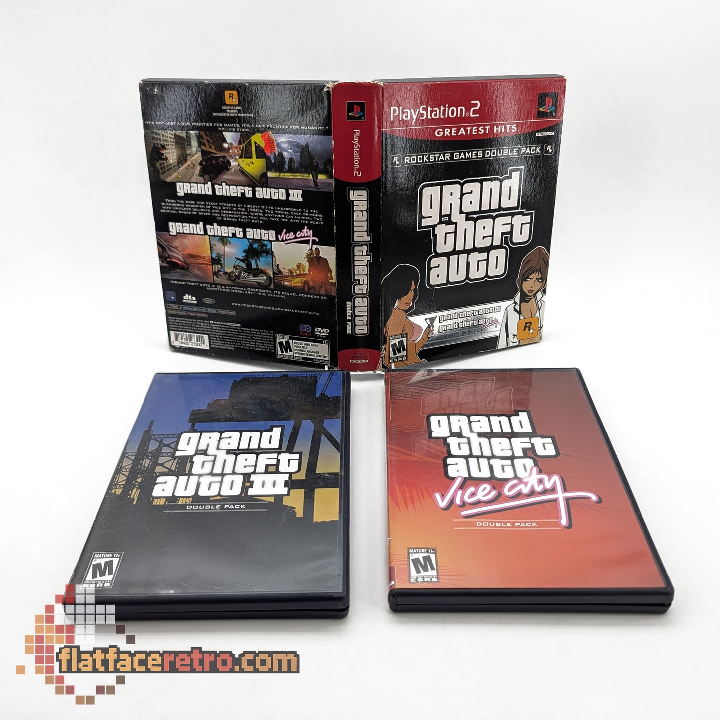 Grand Theft Auto Double Pack - Sony PlayStation 2 - Complete