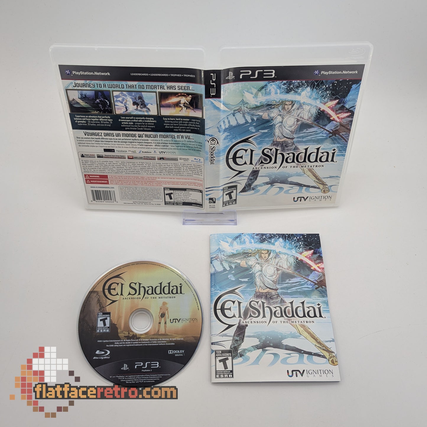 El Shaddai: Ascension of the Metatron - Sony PlayStation 3 - Complete