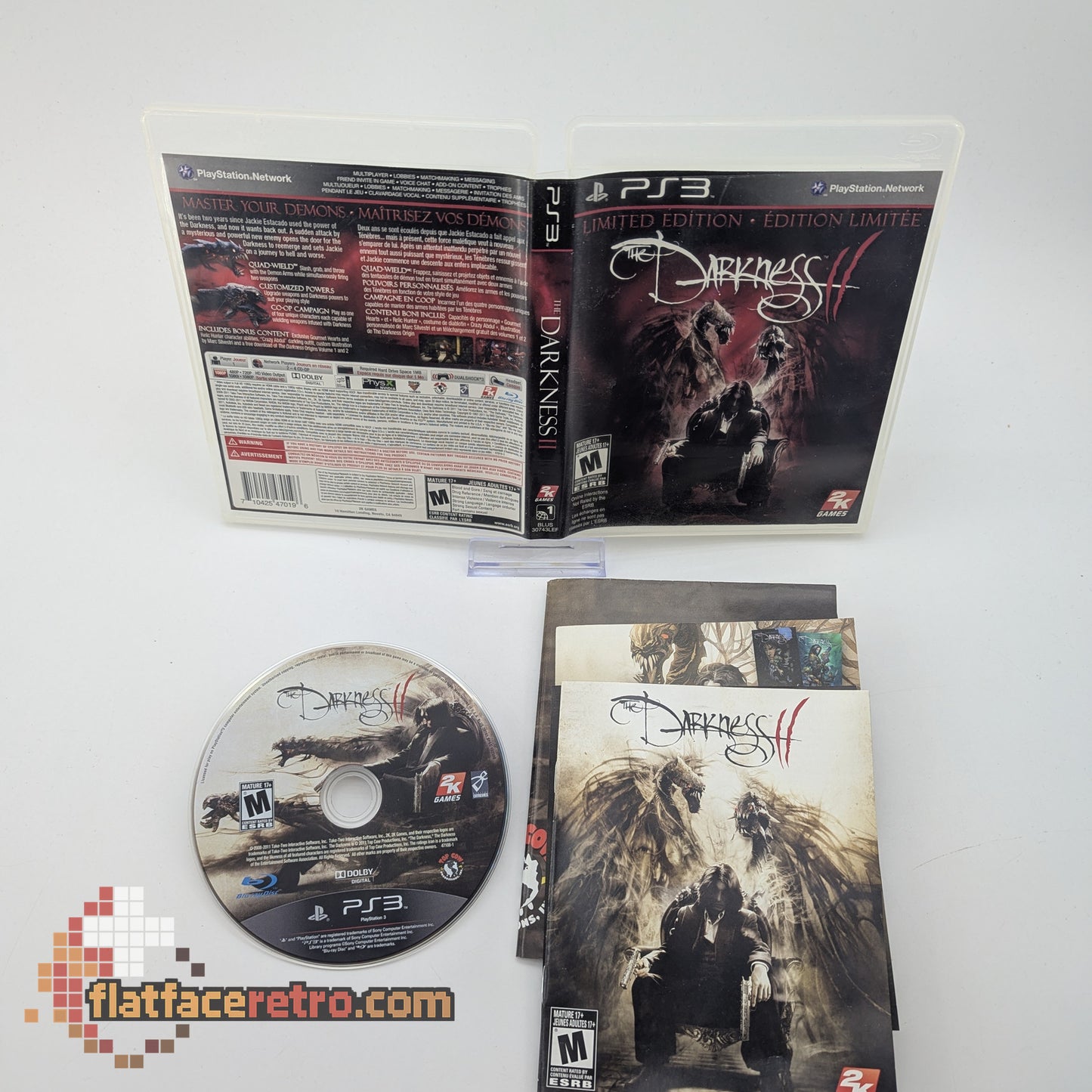 The Darkness II [Limited Edition] - Sony PlayStation 3 - Complete