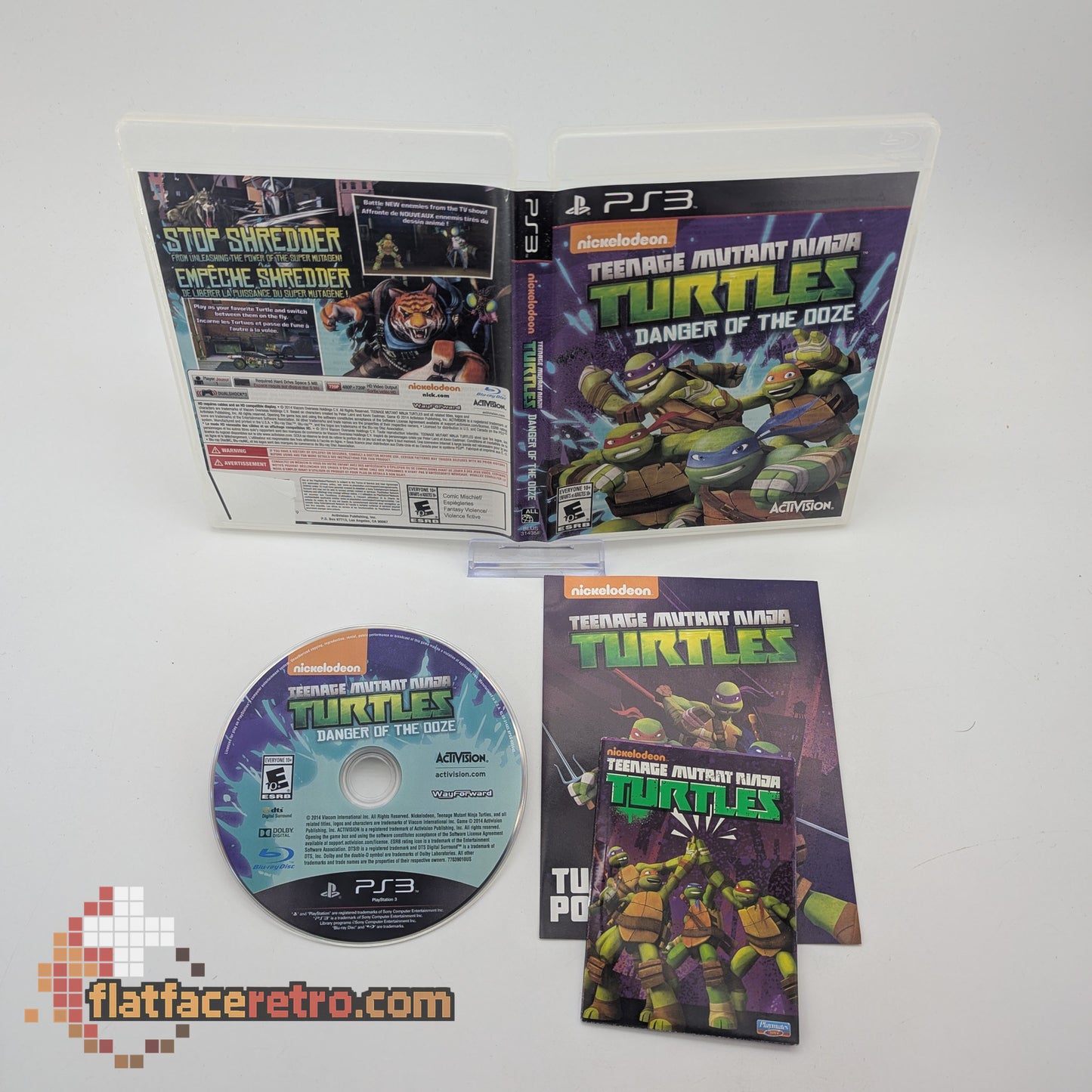 Teenage Mutant Ninja Turtles: Danger of the Ooze - Sony PlayStation 3 - Complete
