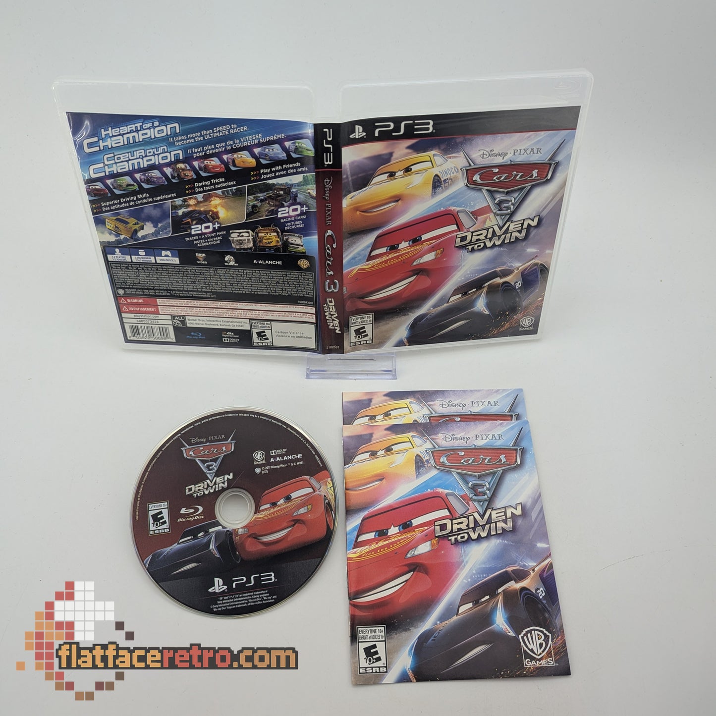 Cars 3 Driven to Win - Sony PlayStation 3 - Complete