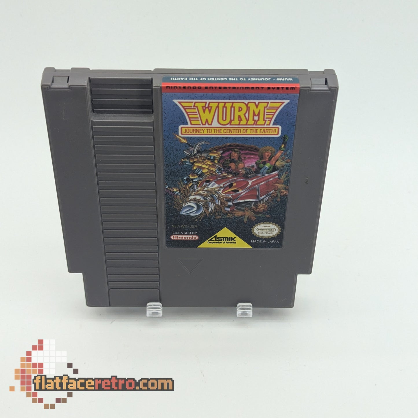 Wurm Journey to the Center of the Earth - Nintendo NES - Game Only