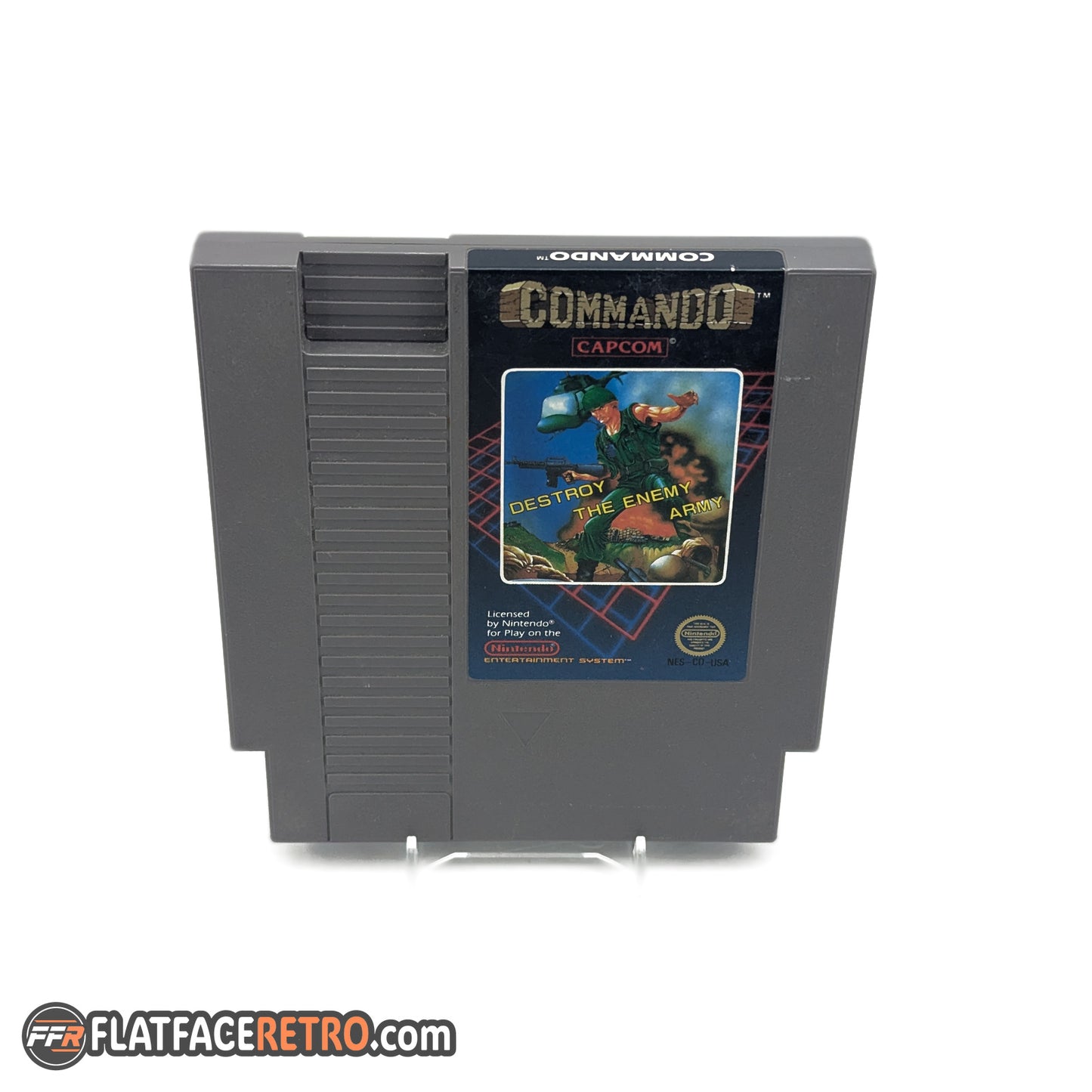 Commando [5 Screw] - Nintendo NES - Game Only