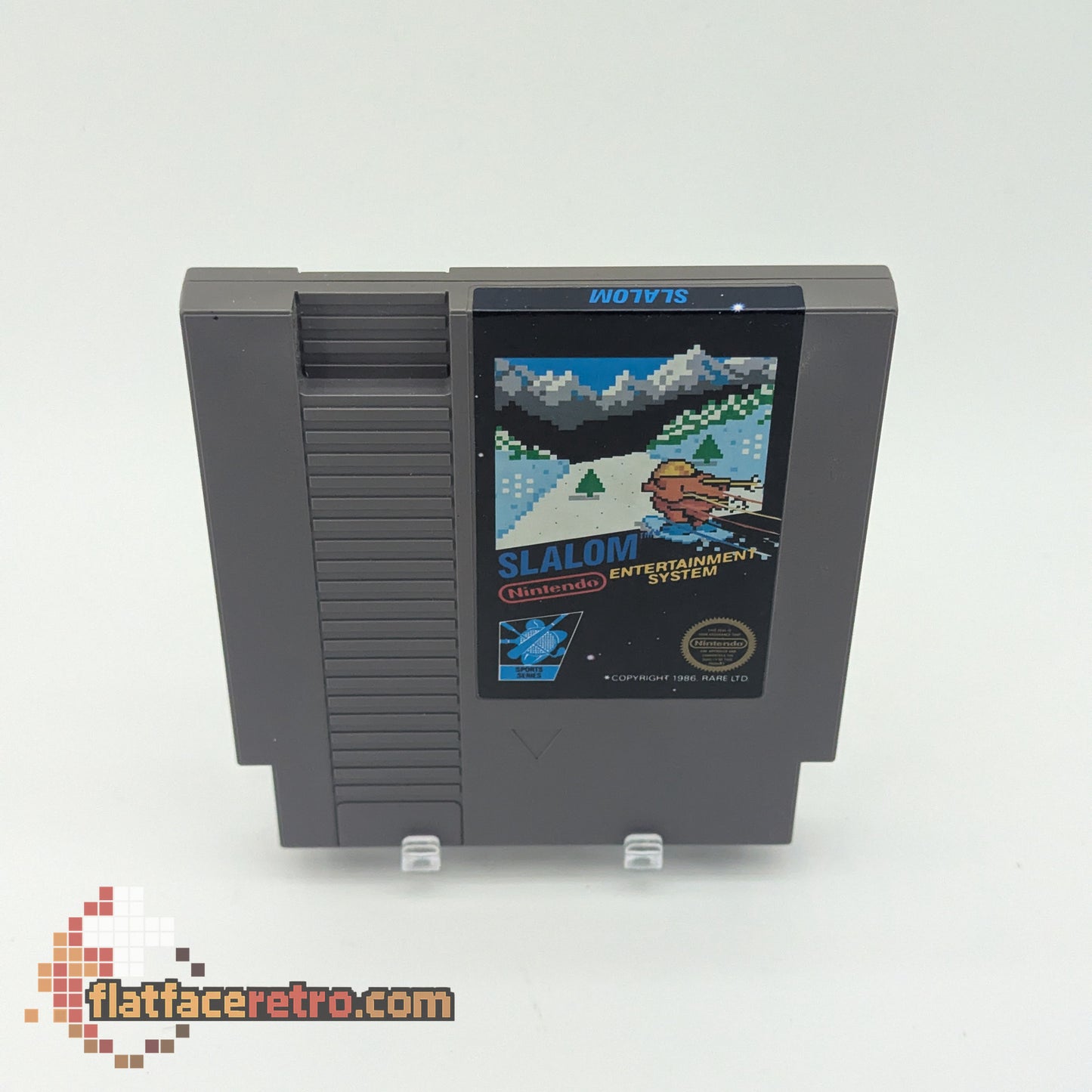 Slalom [BL] [5 Screw] - Nintendo NES - Game Only