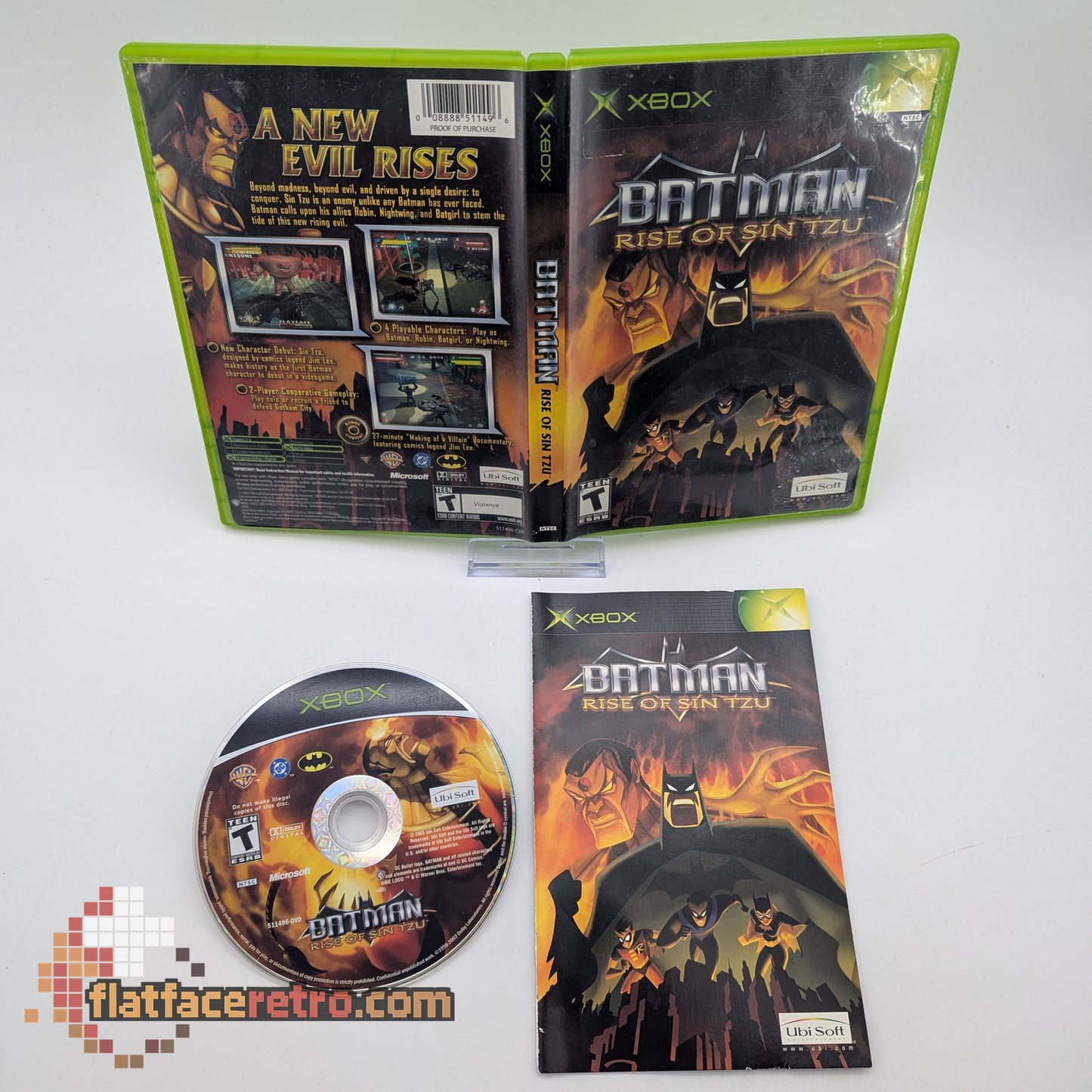 Batman Rise of Sin Tzu - Microsoft Xbox - Complete
