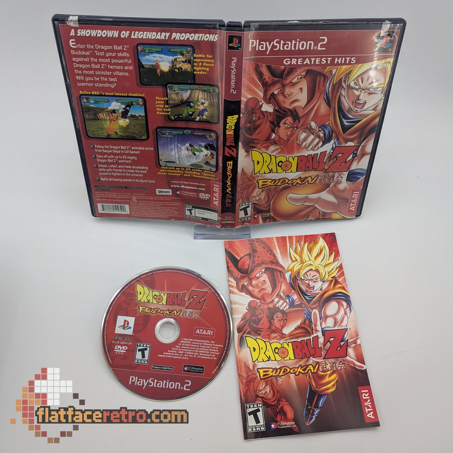 Dragon Ball Z Budokai [Greatest Hits] - Sony PlayStation 2 - Complete