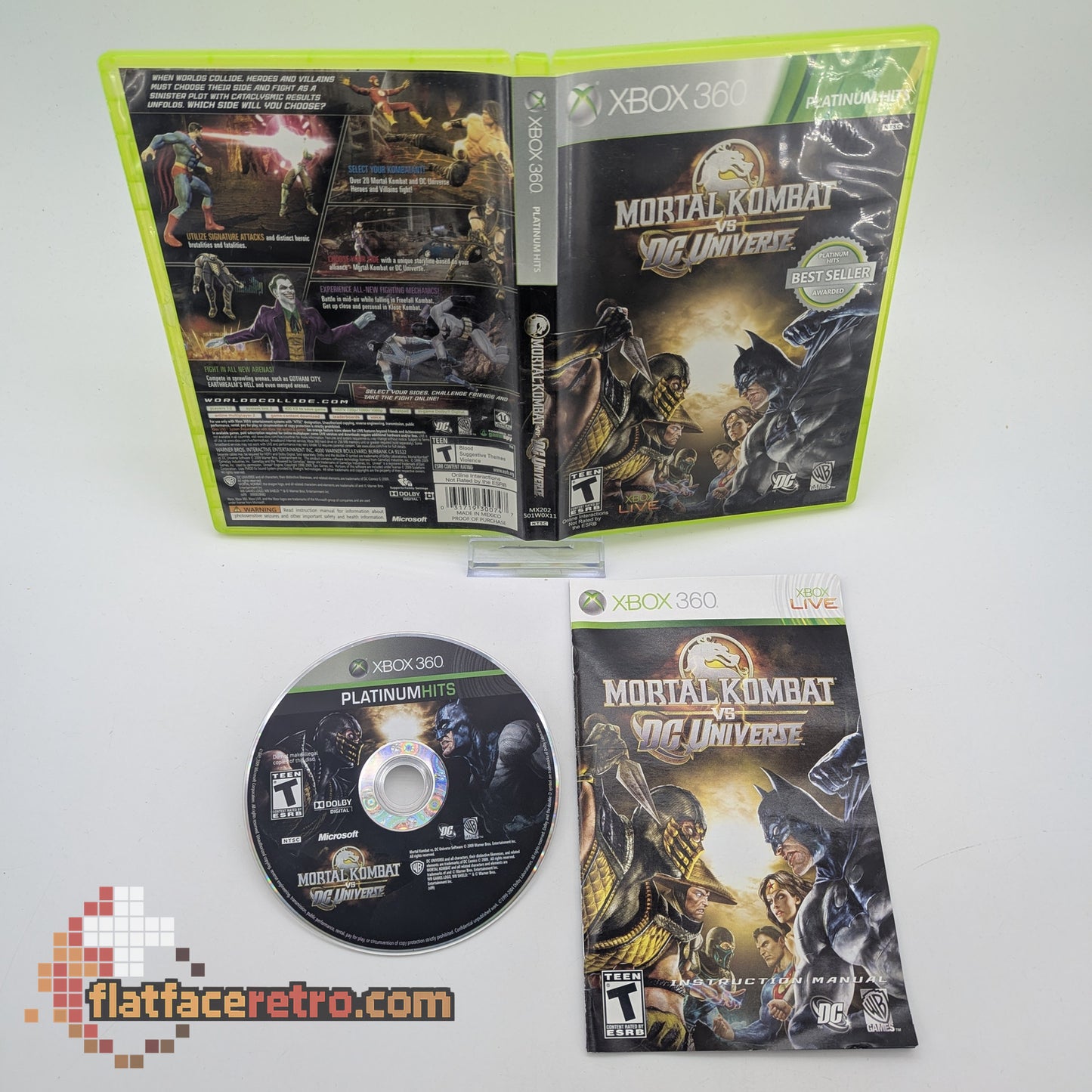 Mortal Kombat Vs. DC Universe [Platinum Hits] - Microsoft Xbox 360 - Complete