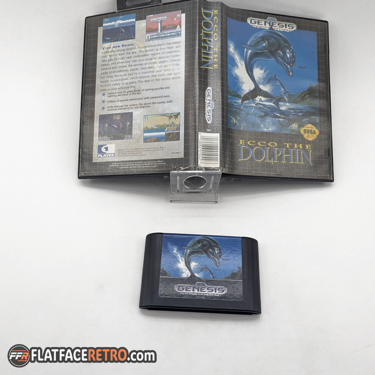 Ecco the Dolphin - Sega Genesis - Game and Cardboard Box Only