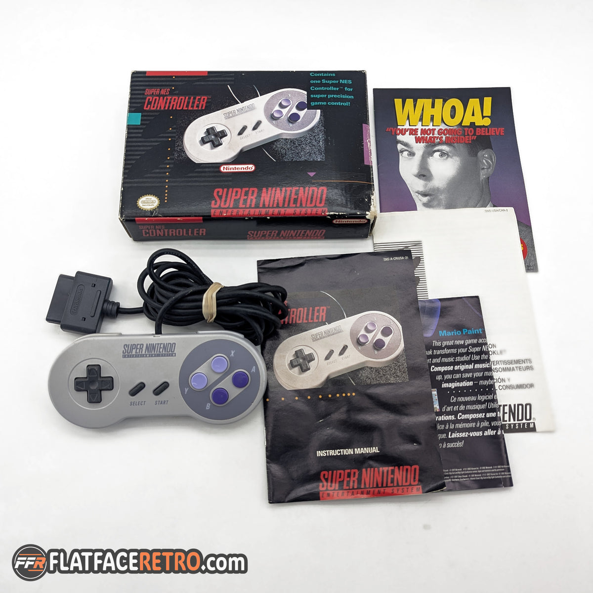 SNES Controller - Nintendo SNES - Complete