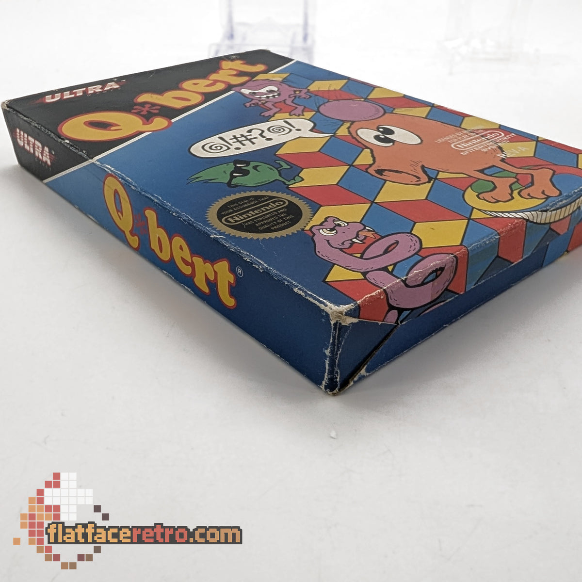 Q*bert - Nintendo NES - Game and Cardboard Box Only
