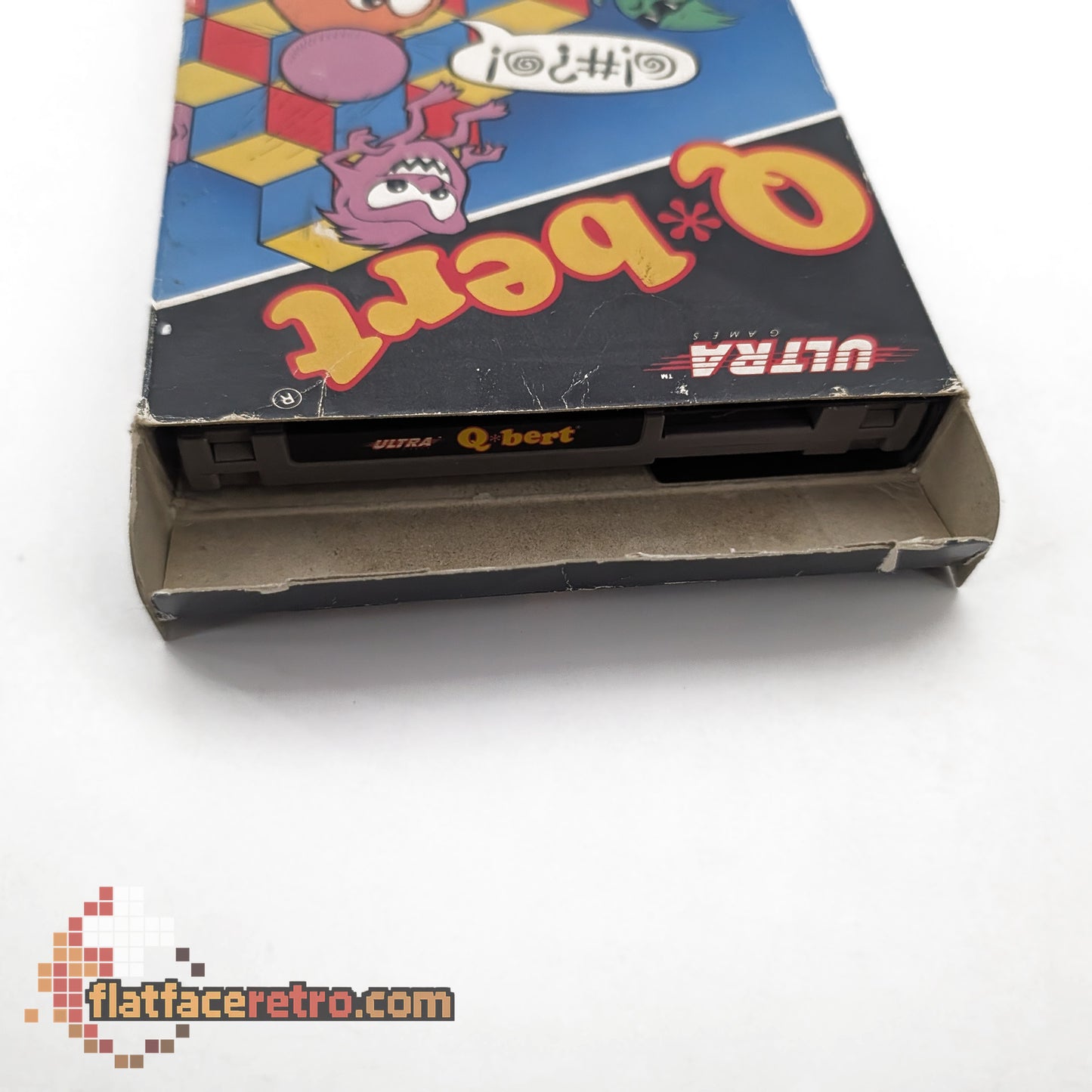 Q*bert - Nintendo NES - Game and Box Only