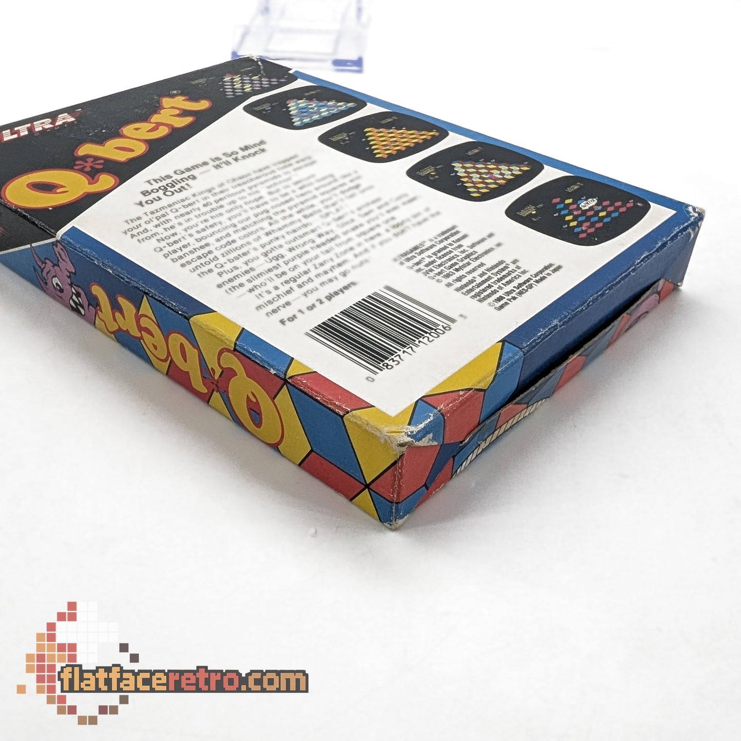 Q*bert - Nintendo NES - Game and Box Only
