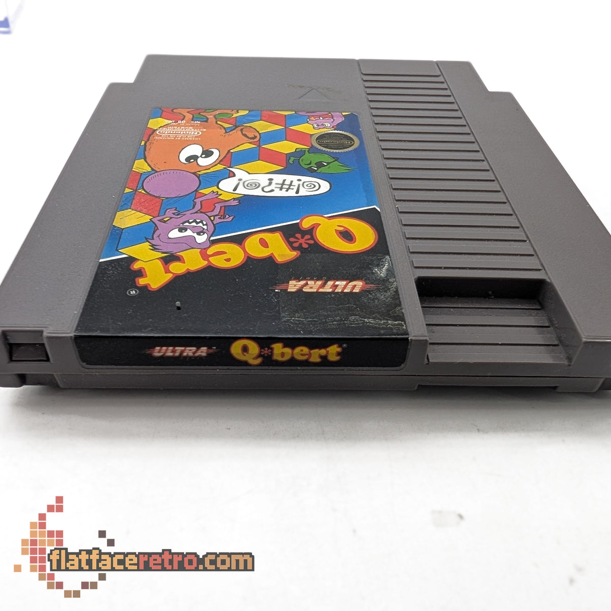 Q*bert - Nintendo NES - Game and Cardboard Box Only