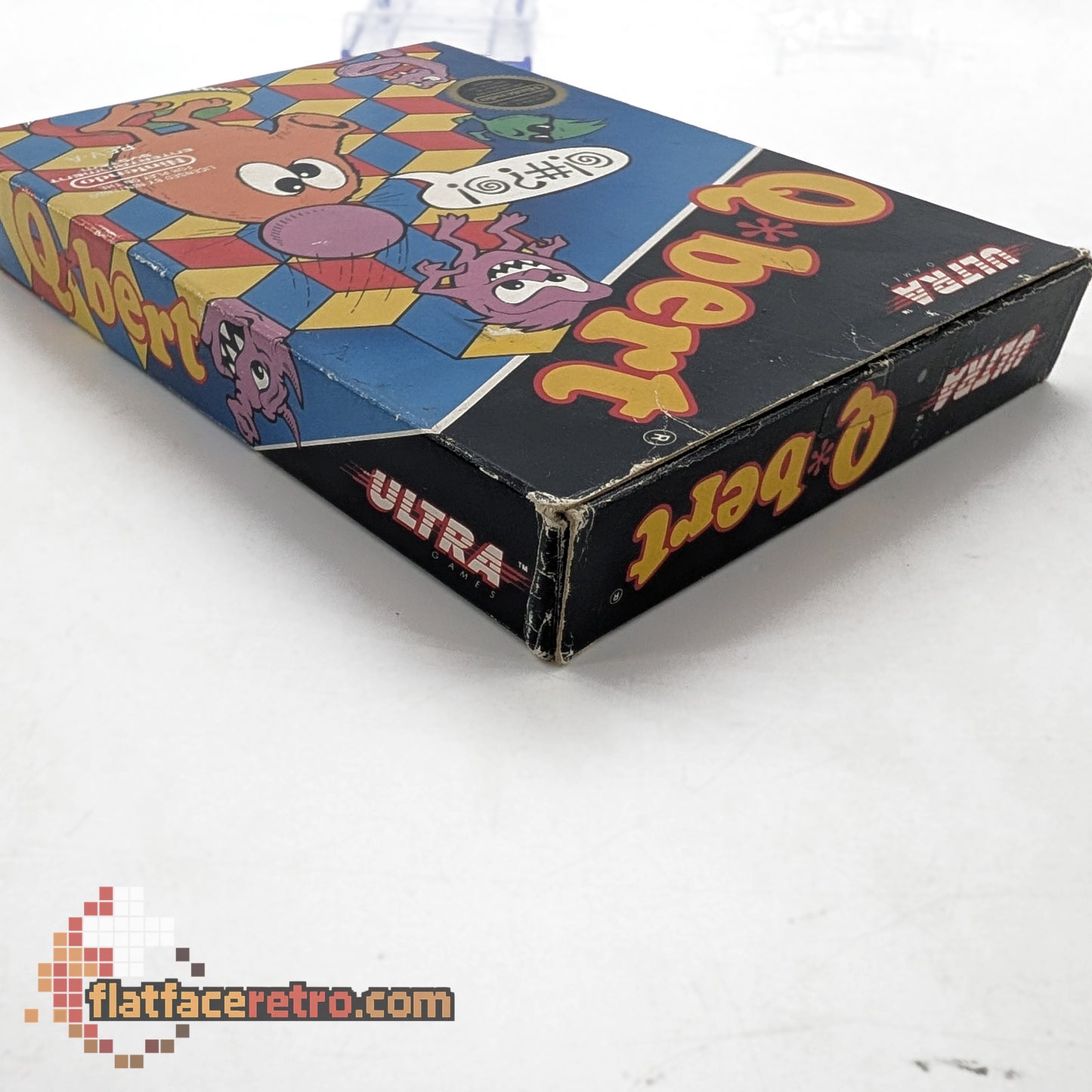 Q*bert - Nintendo NES - Game and Box Only