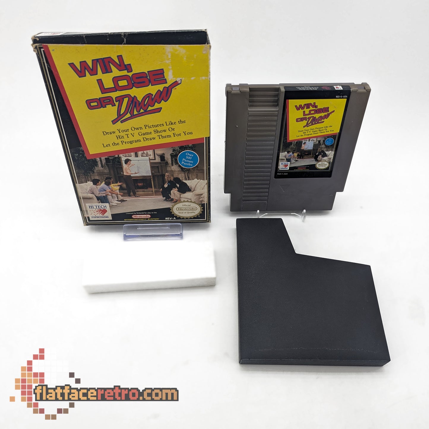 Win Lose or Draw - Nintendo NES - Game and Box Only