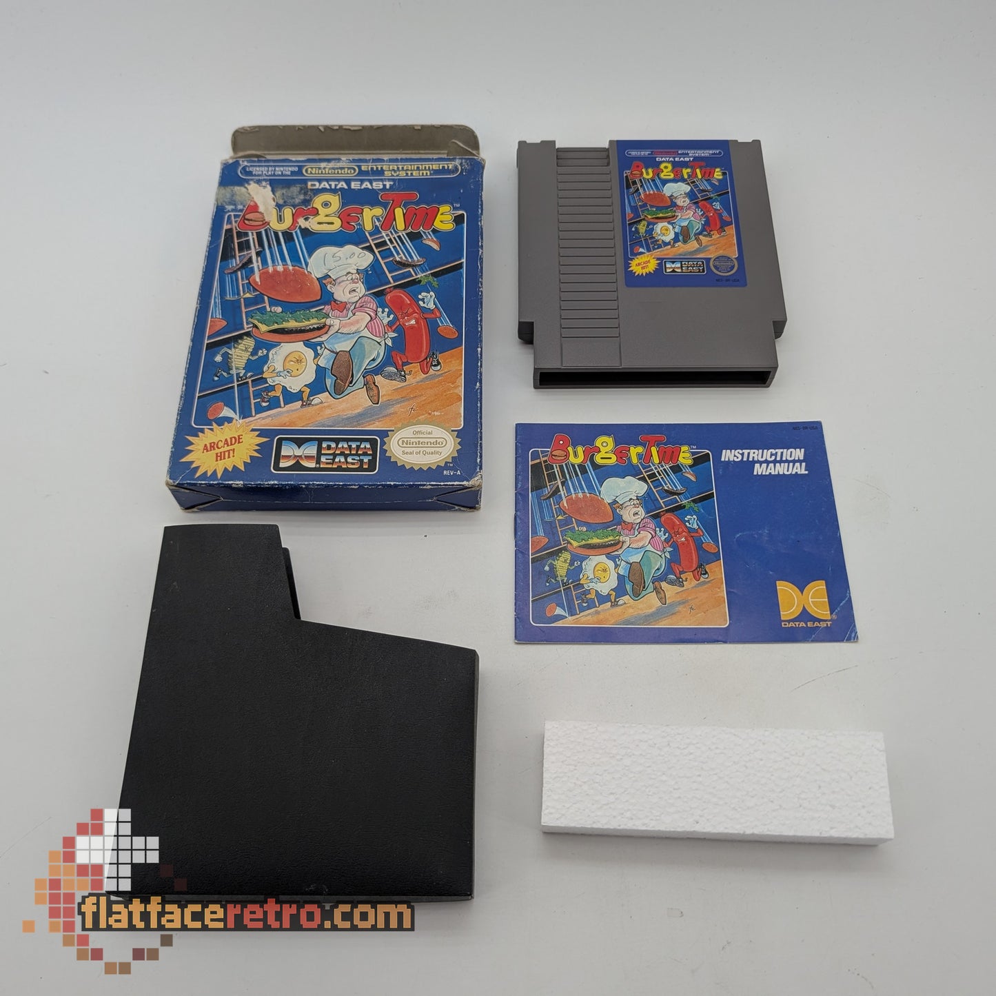 Burgertime - Nintendo NES - Complete