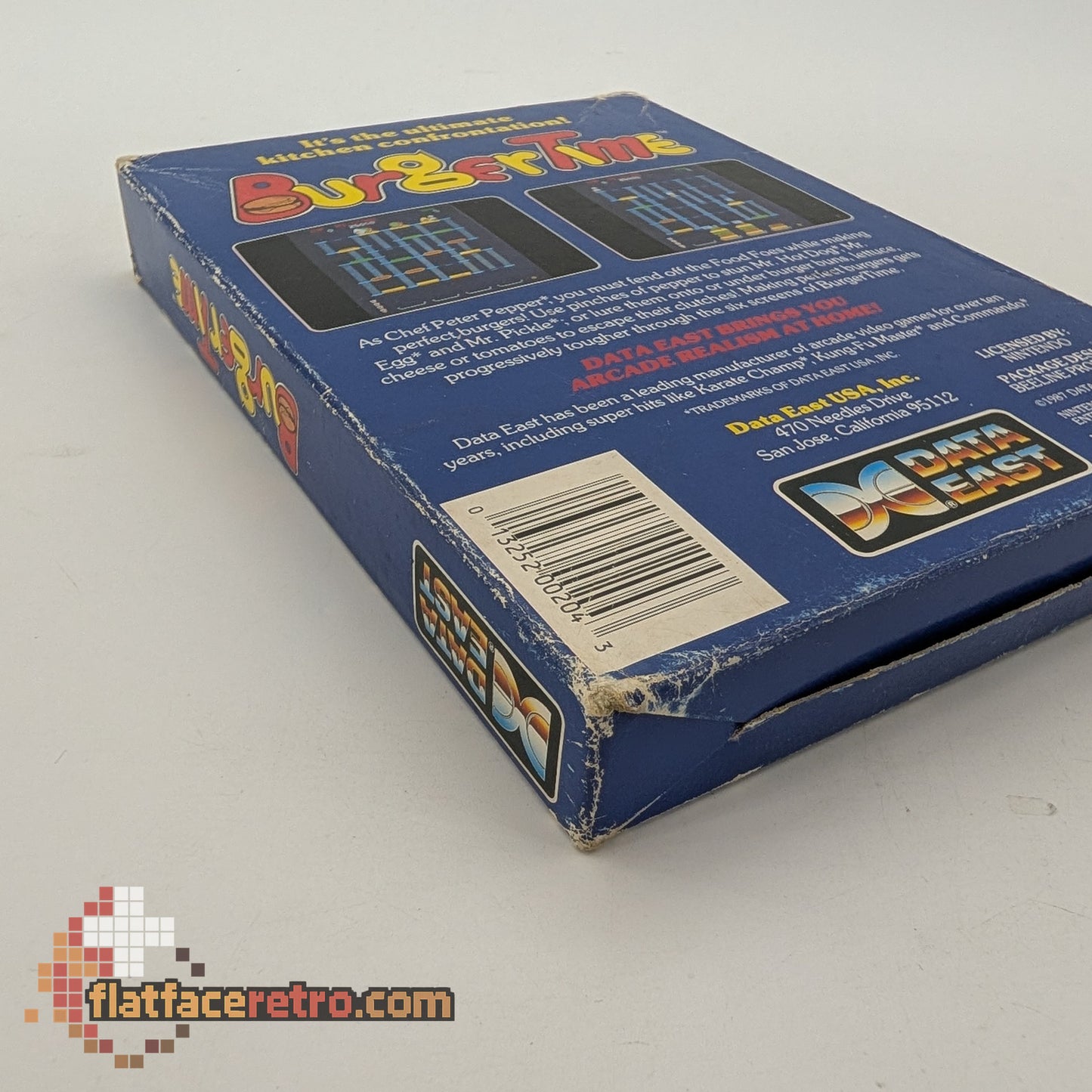 Burgertime - Nintendo NES - Complete