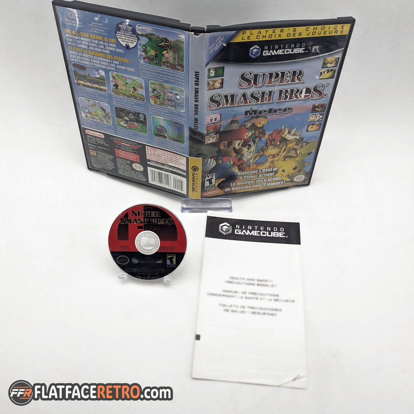 Super Smash Bros. Melee [Player's Choice] - Nintendo Gamecube - Game and Box Only