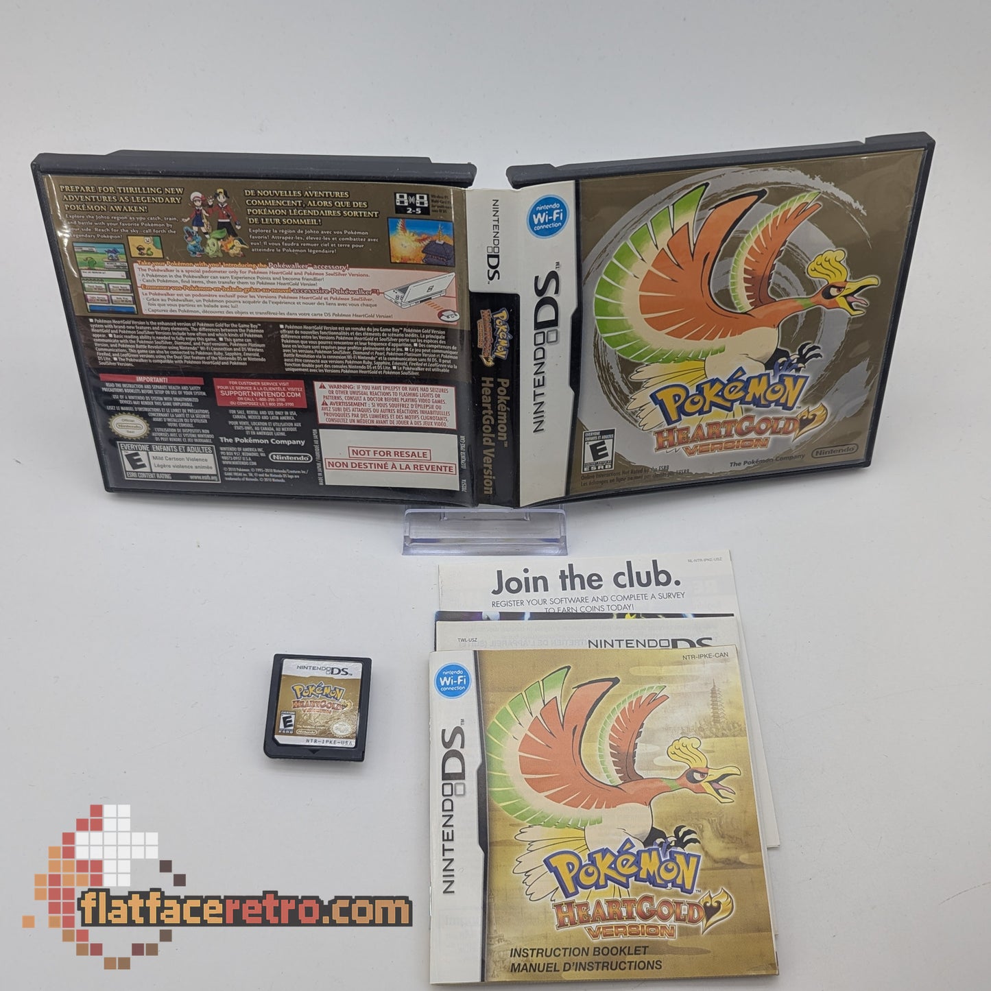 Pokemon HeartGold Version - Nintendo DS - Complete