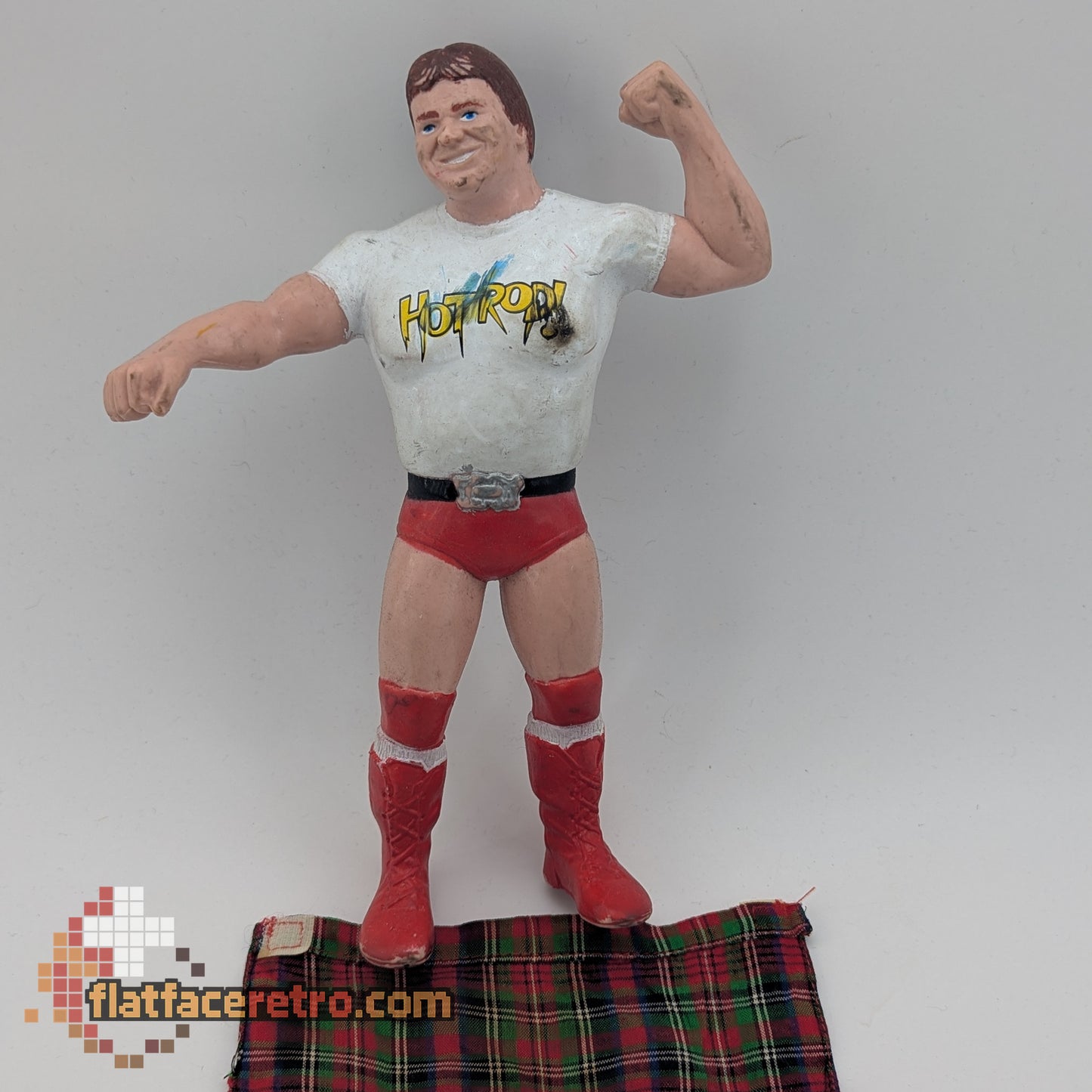 Rowdy Roddy Piper [Red Boots] - Wrestling WWF LJN - Figure Only