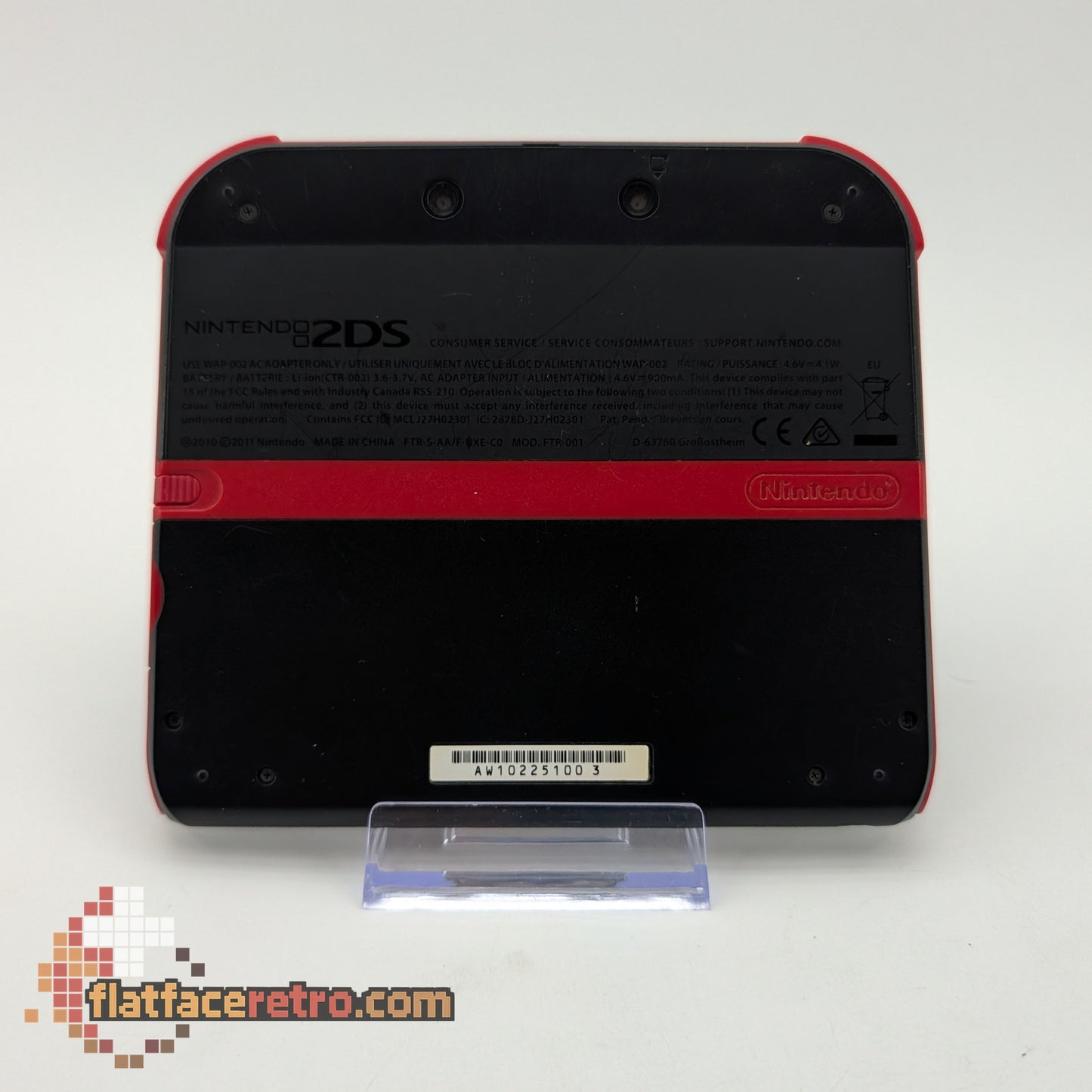 Nintendo 2DS Crimson Red System - Nintendo 3DS - Console Only
