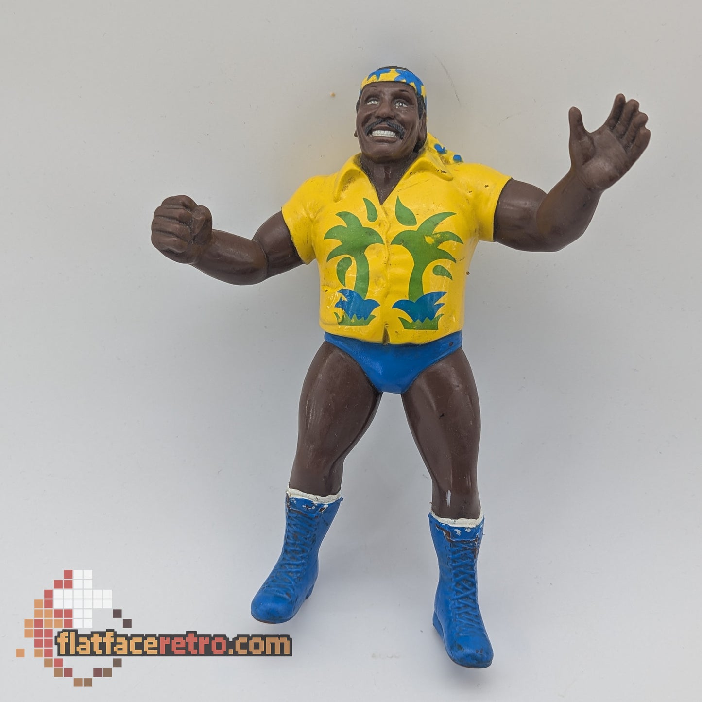 Special Delivery Jones [Yellow Shirt] - Wrestling WWF LJN - Figure Only