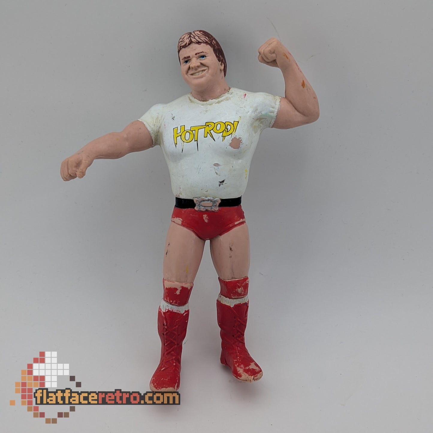 Rowdy Roddy Piper [Red Boots] - Wrestling WWF LJN - Figure Only