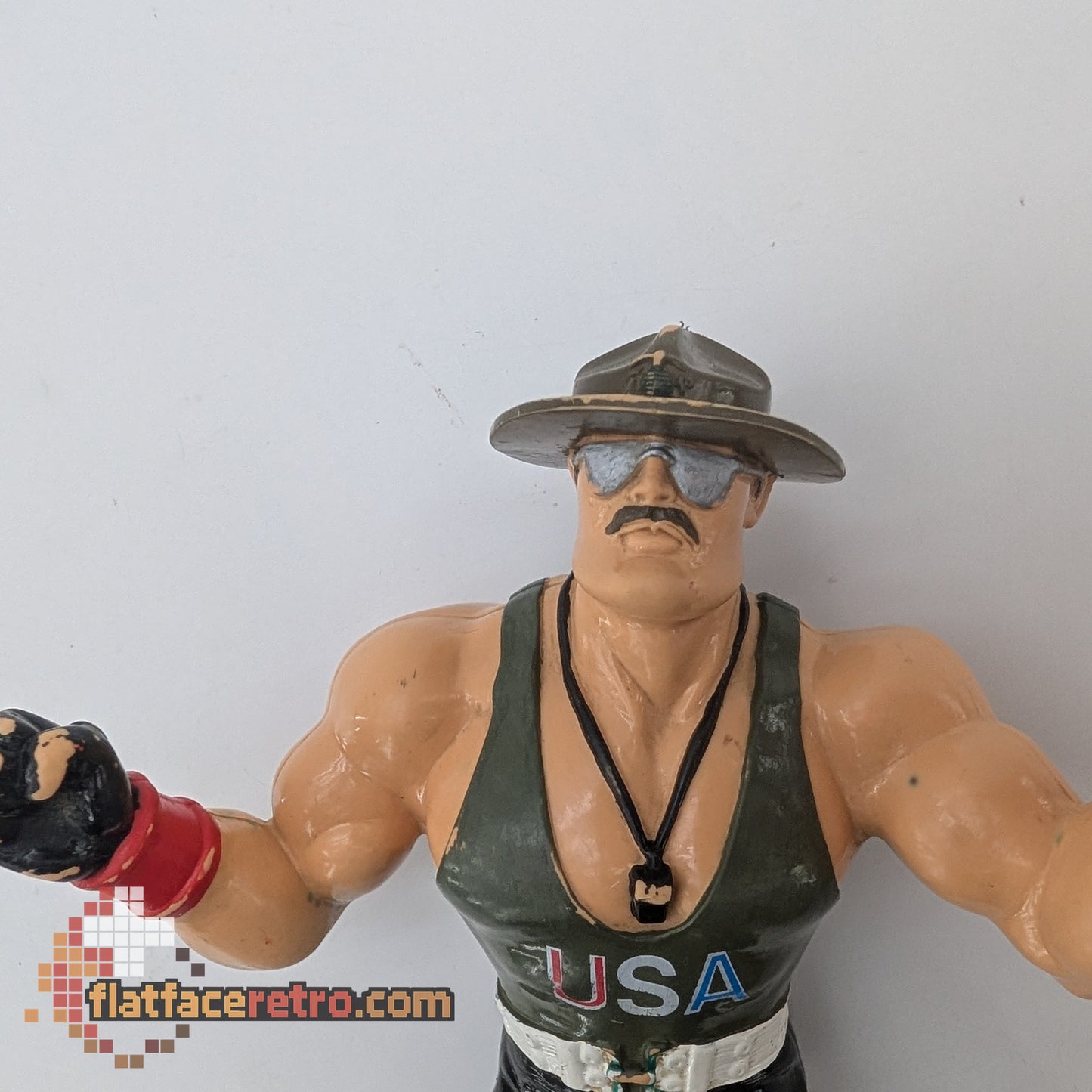 Sergeant Slaughter Hasbro Mail-Away - Wrestling WWF LJN - Figure Only