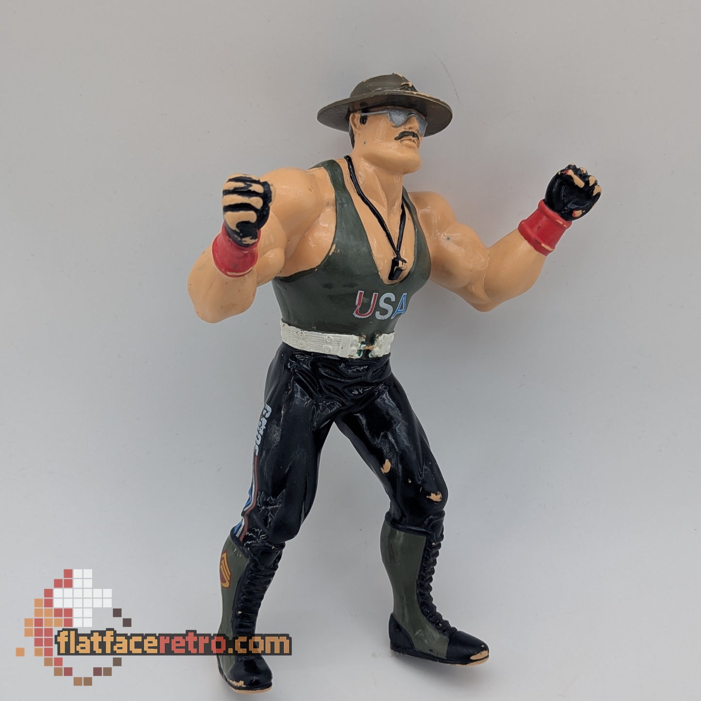 Sergeant Slaughter Hasbro Mail-Away - Wrestling WWF LJN - Figure Only
