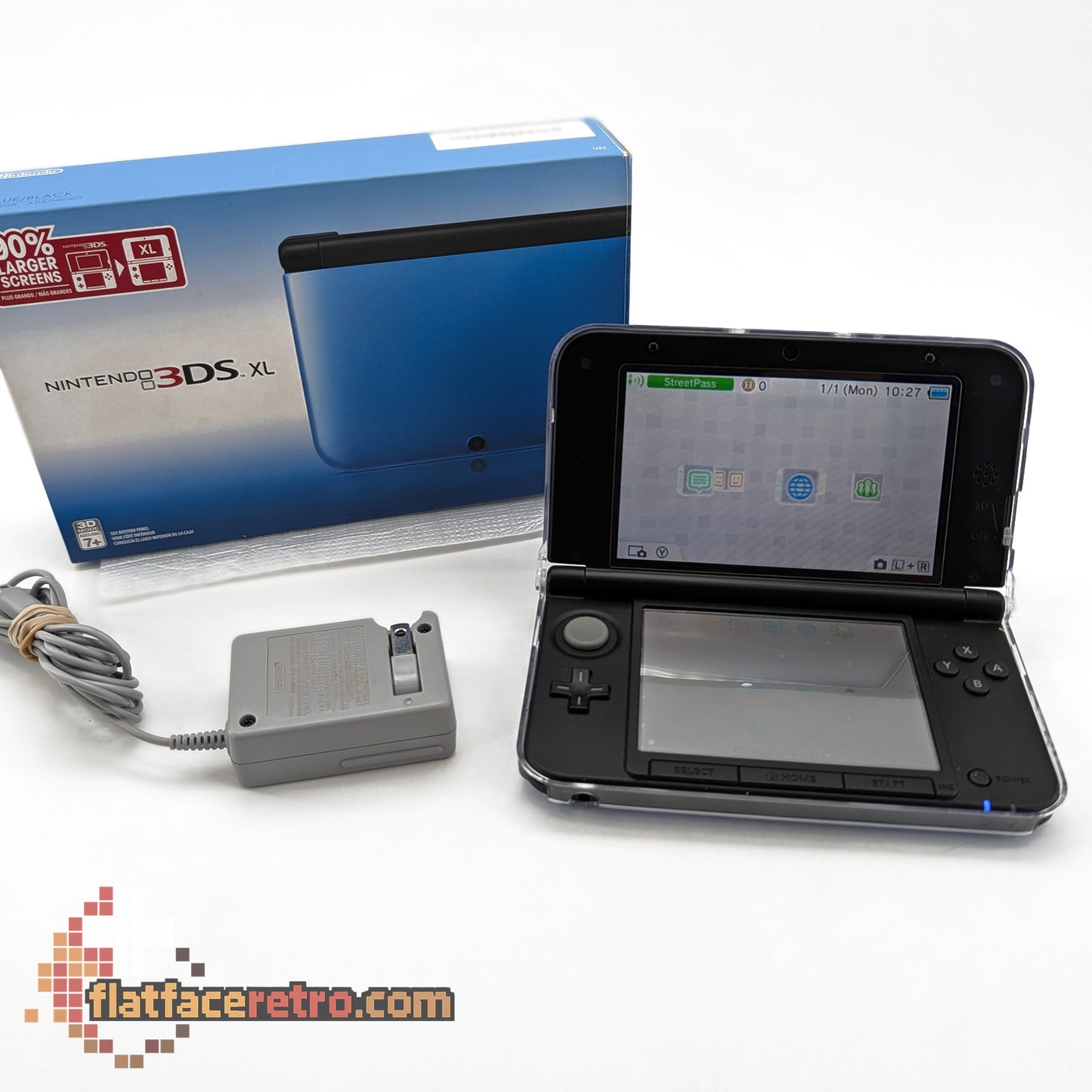 Nintendo 3DS XL Black & Blue System - Nintendo 3DS - Console and Box Only