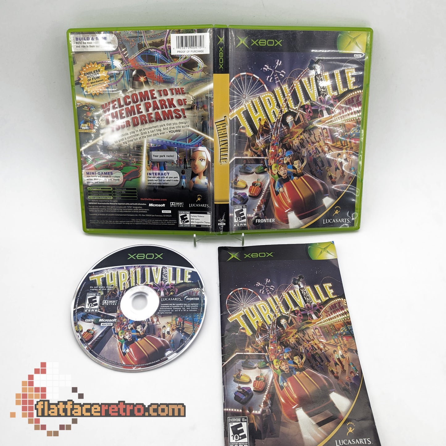Thrillville - Microsoft Xbox - Complete