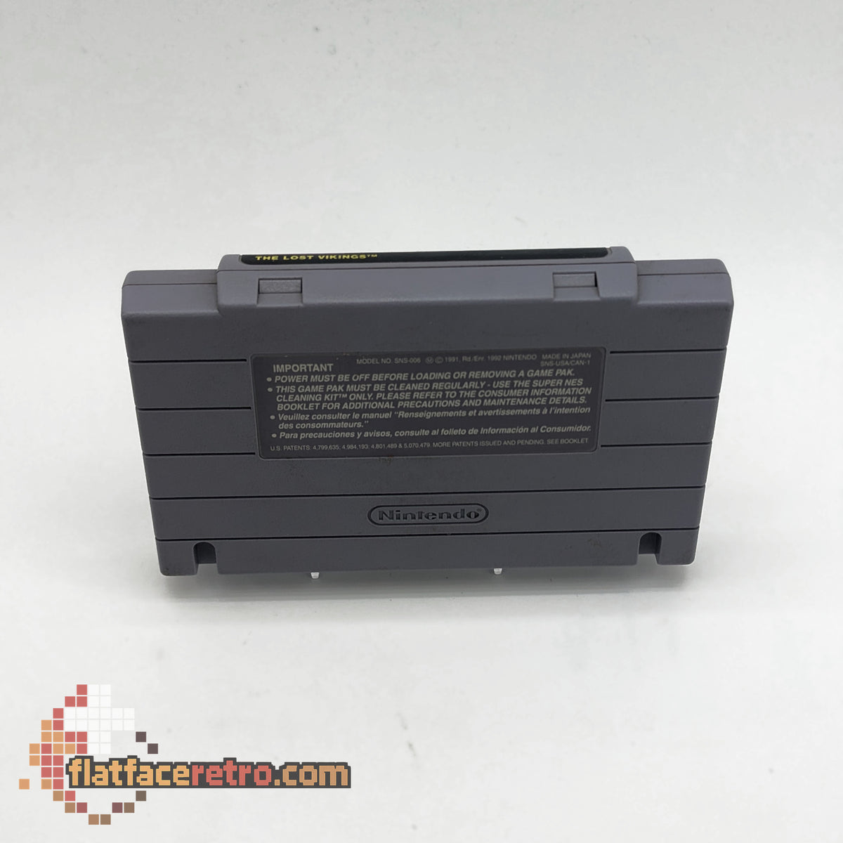 The Lost Vikings - Nintendo SNES - Game Only