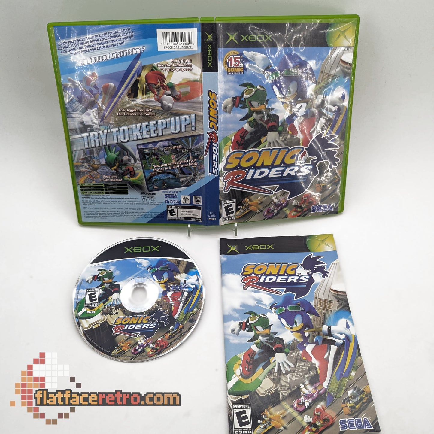 Sonic Riders - Microsoft Xbox - Complete