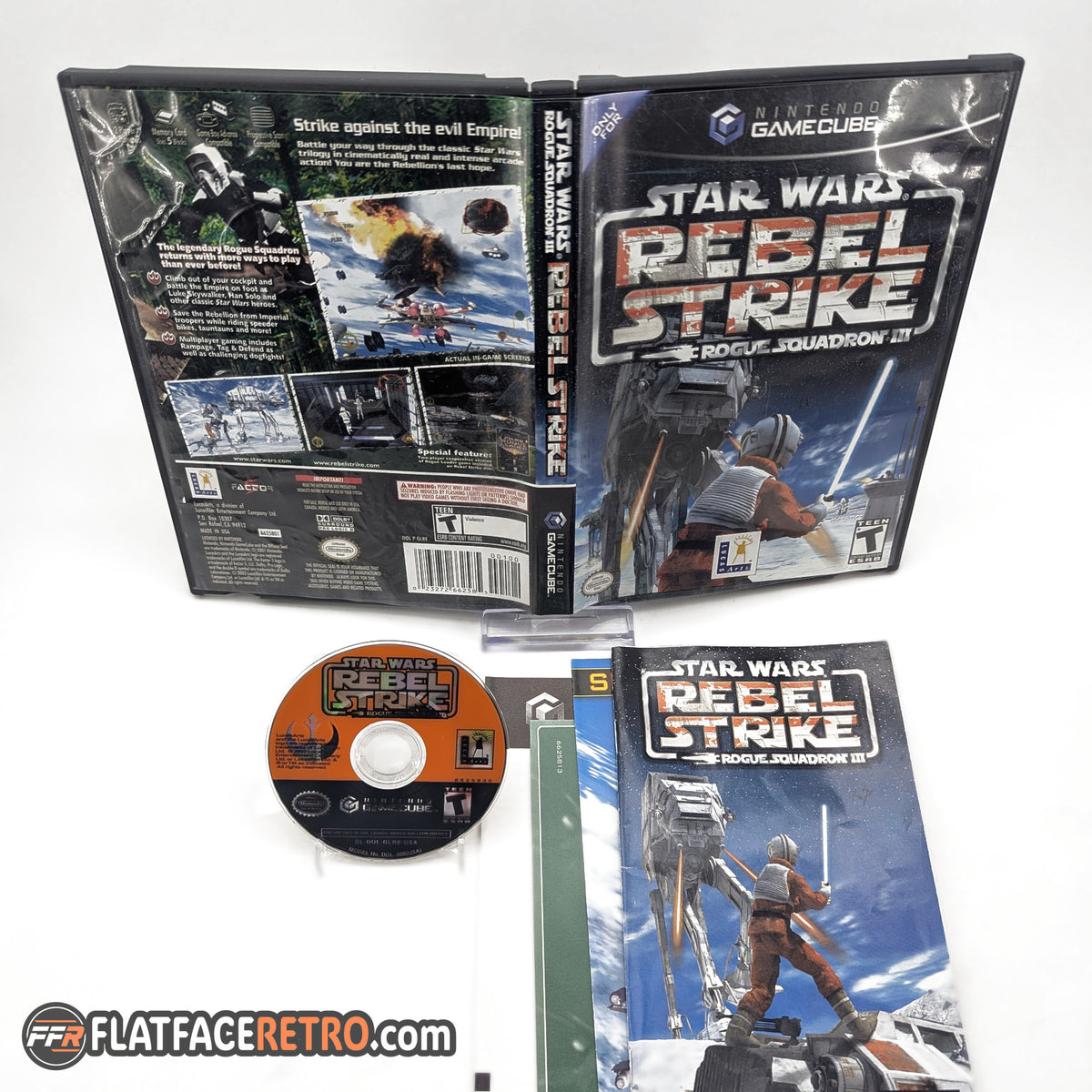 Star Wars Rebel Strike - Nintendo Gamecube - Complete