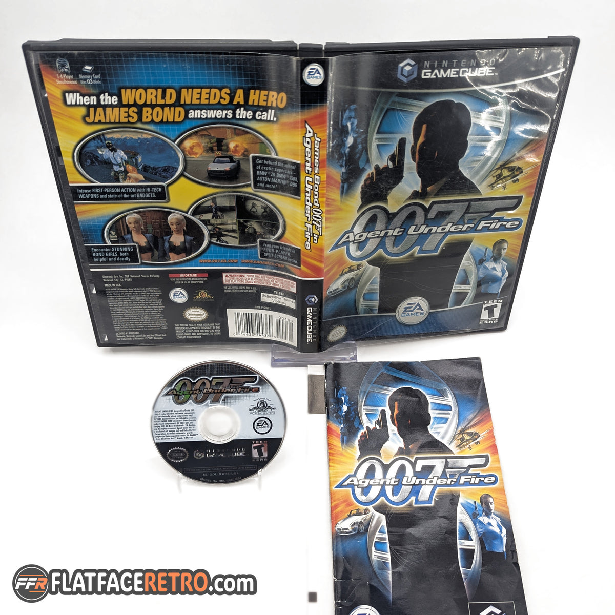 007 Agent Under Fire - Nintendo Gamecube - Complete