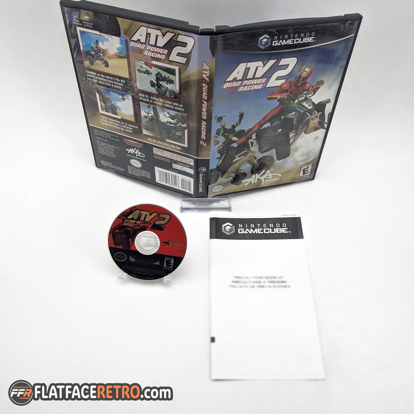 ATV Quad Power Racing 2 - Nintendo Gamecube - Game and Box Only