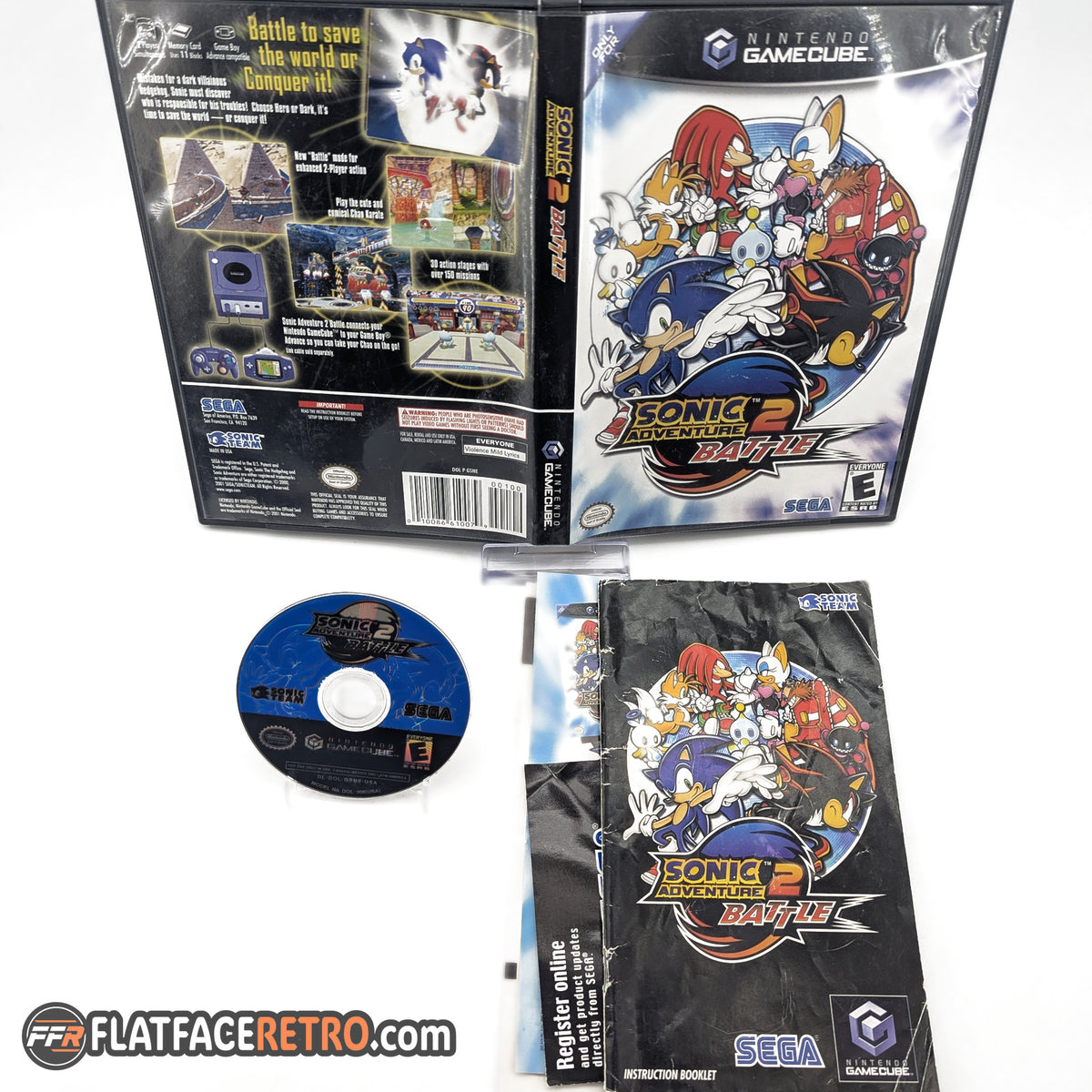 Sonic Adventure 2 Battle - Nintendo Gamecube - Complete