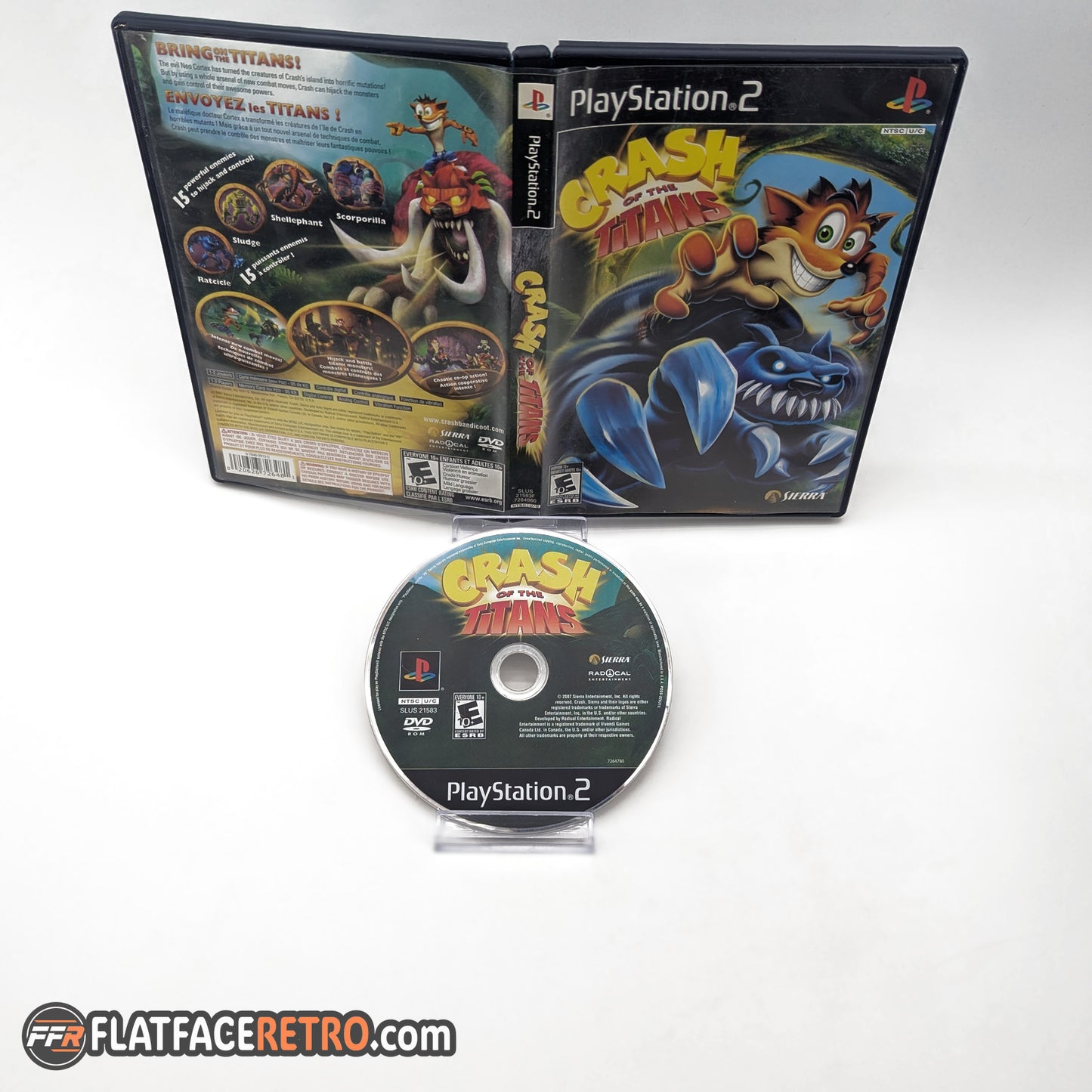 Crash of the Titans - Sony PlayStation 2 - Game and Box Only