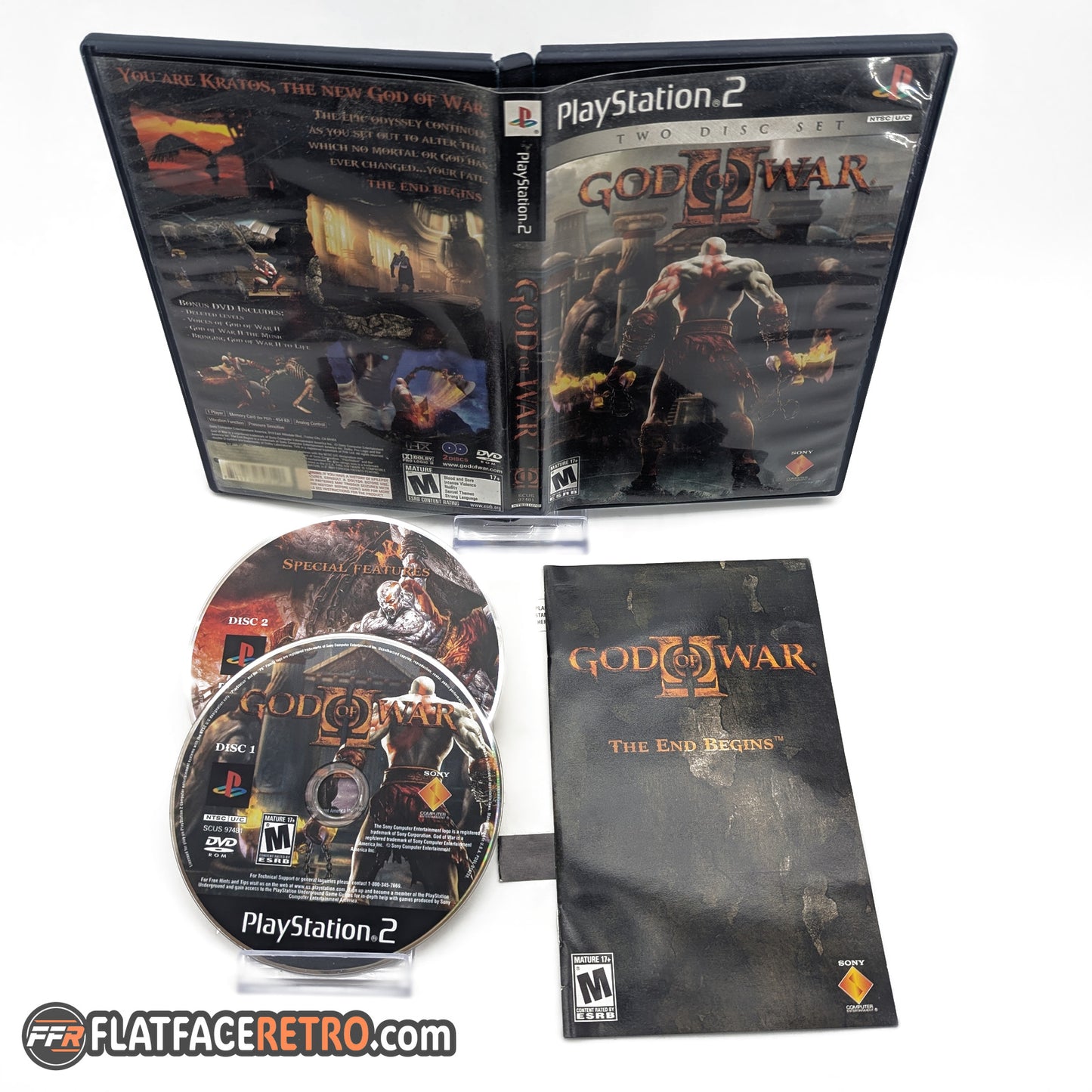 God of War 2 - Sony PlayStation 2 - Complete