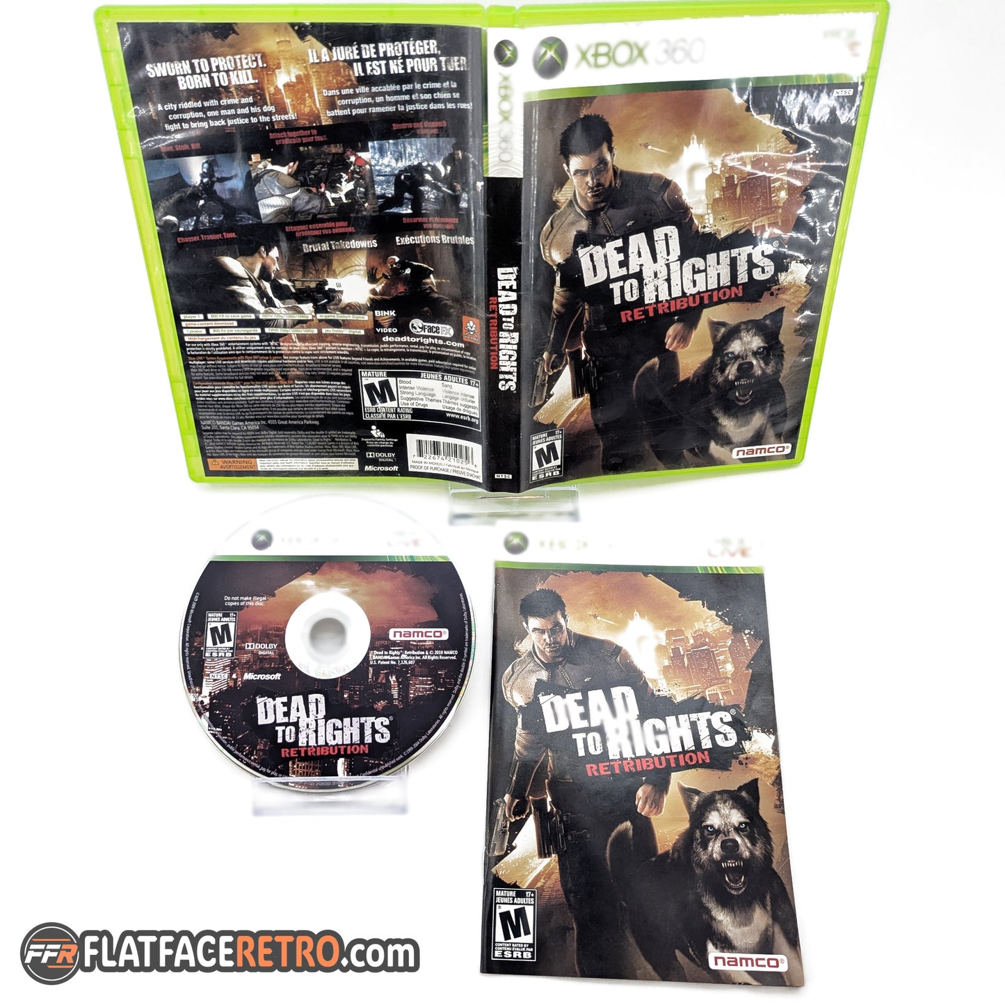 Dead to Rights: Retribution - Microsoft Xbox 360 - Complete
