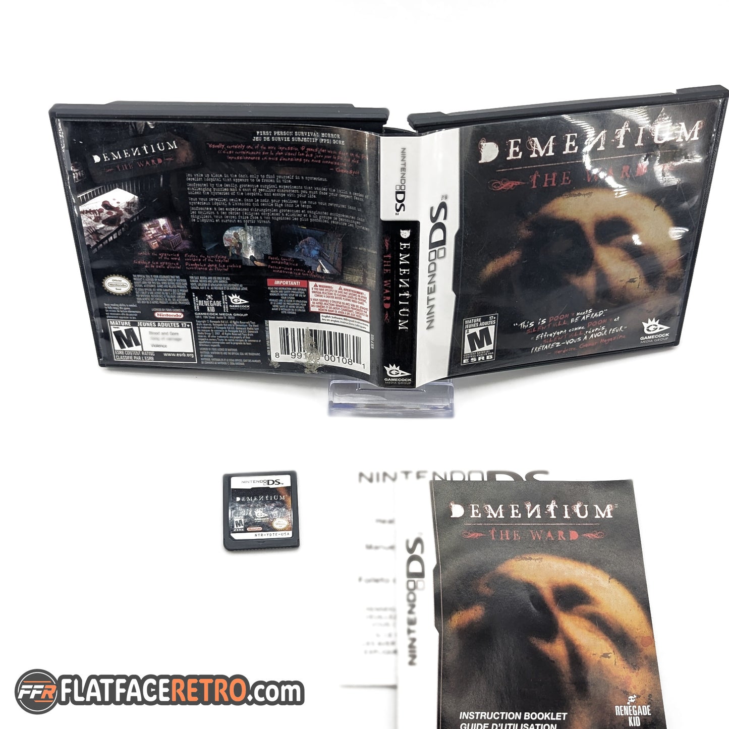 Dementium The Ward - Nintendo DS - Complete