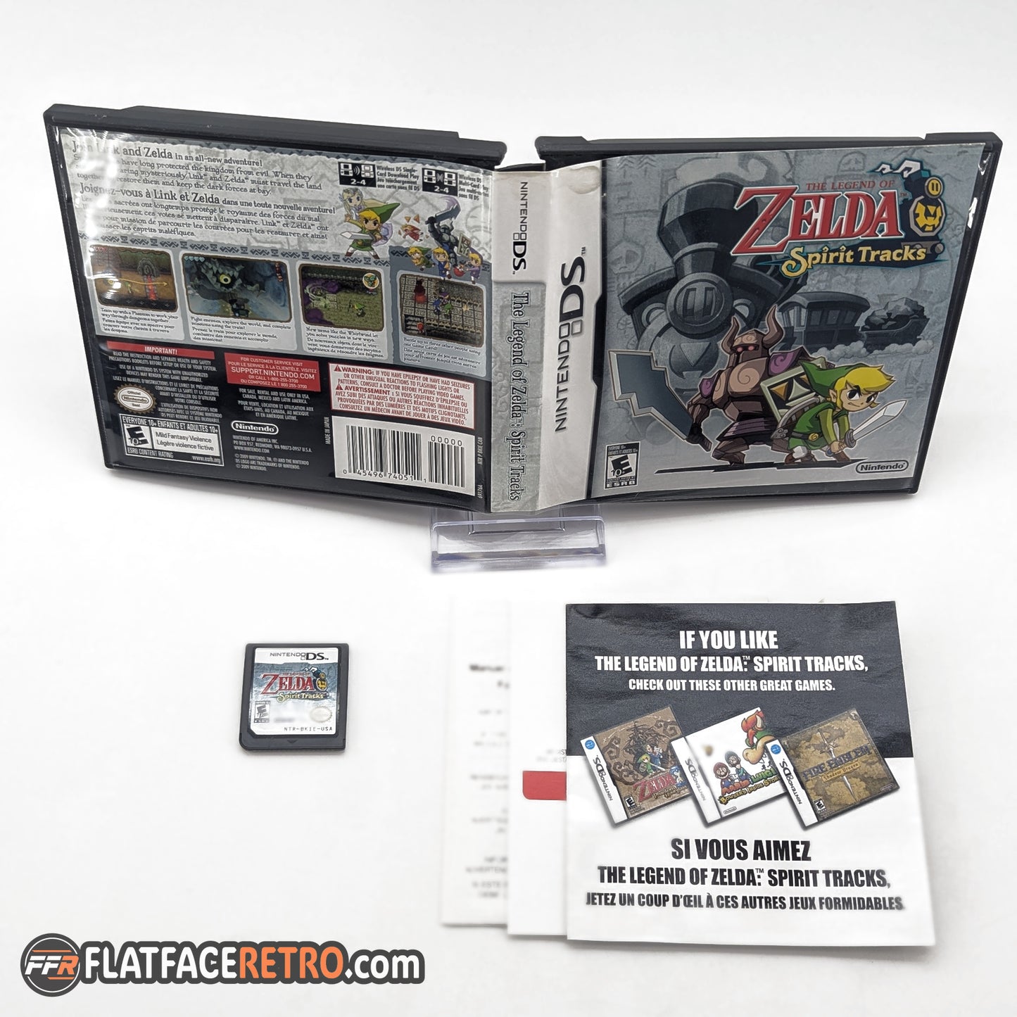 Zelda Spirit Tracks - Nintendo DS - Game and Box Only