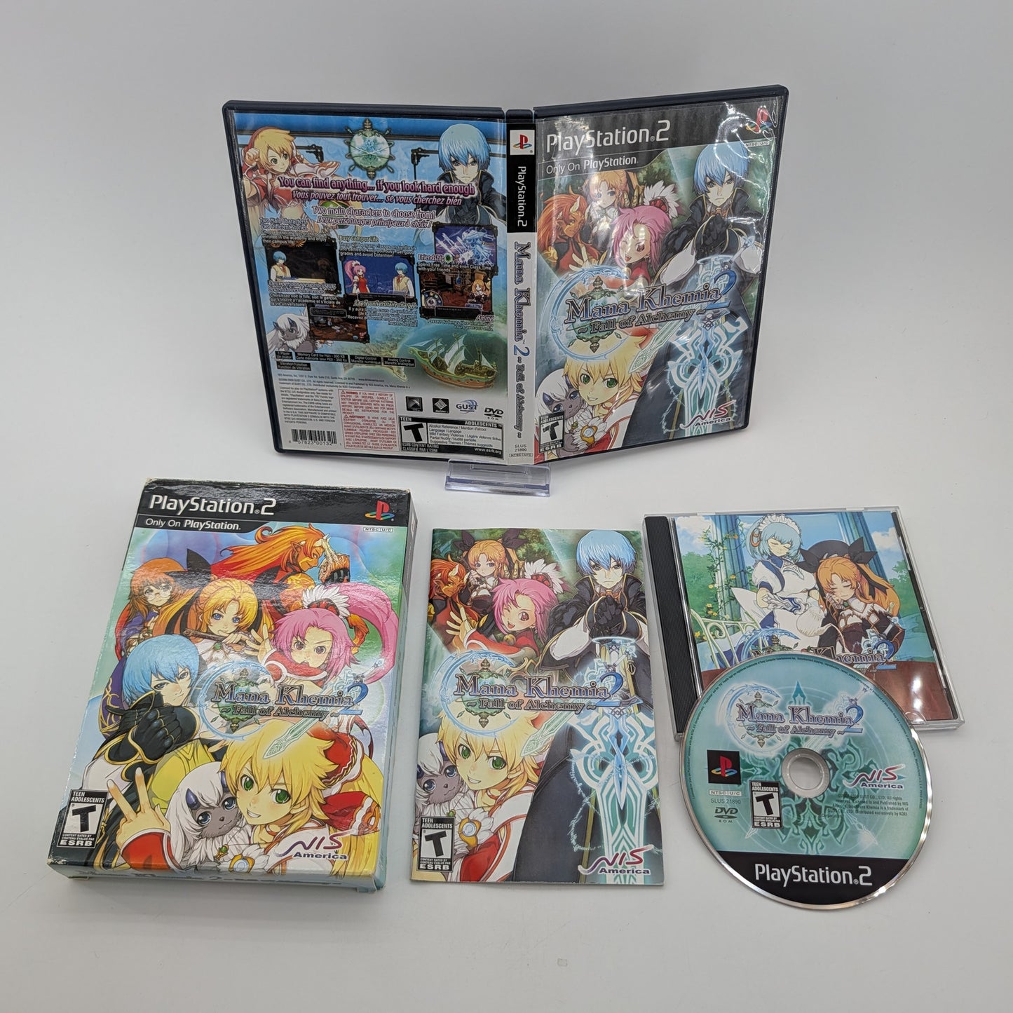 Mana Khemia 2: Fall of Alchemy [Alchemic Art Collection] - Sony PlayStation 2 - Complete